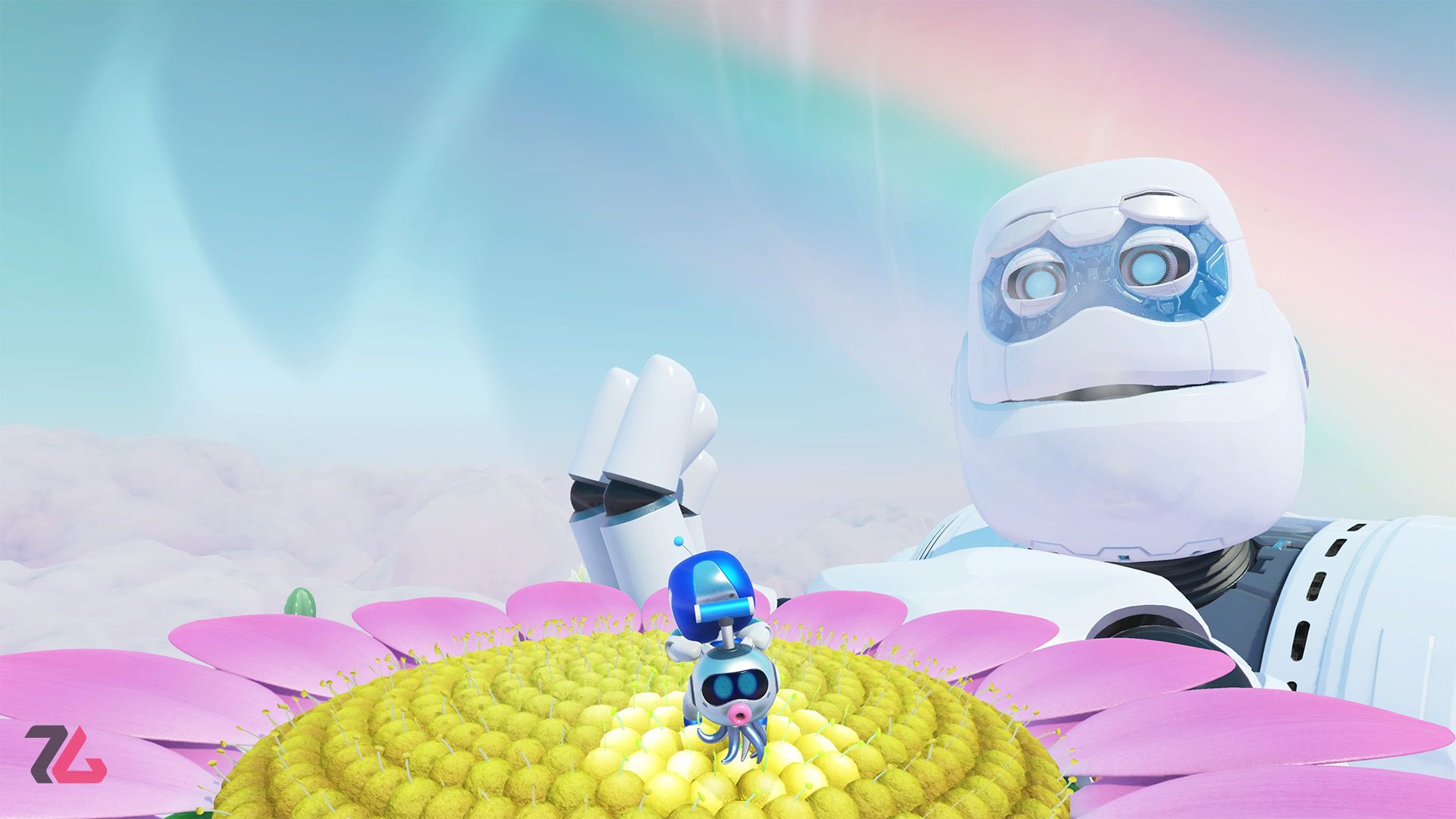 استرو و ربات در بازی Astro Bot