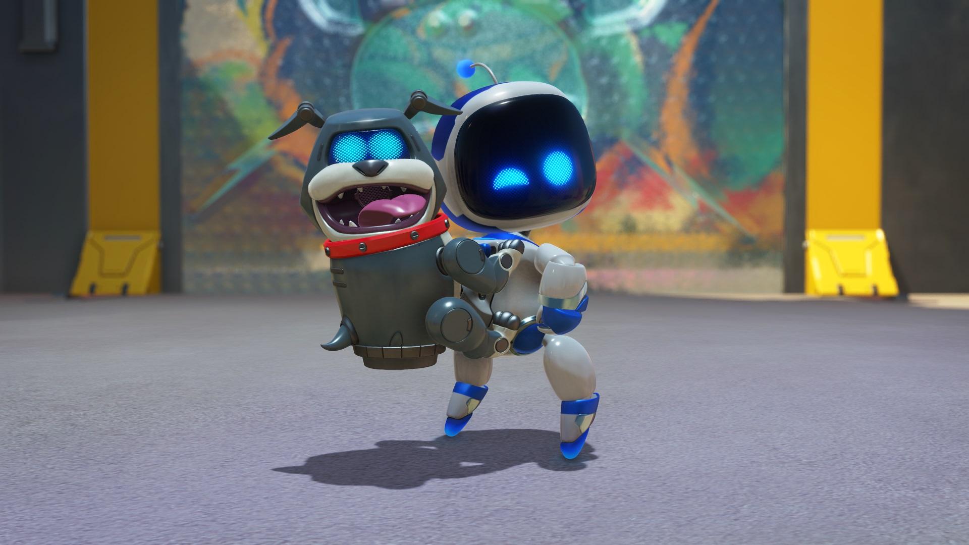 ماجراجویی آسترو و سگ رباتیک همراهش در بازی Astro Bot