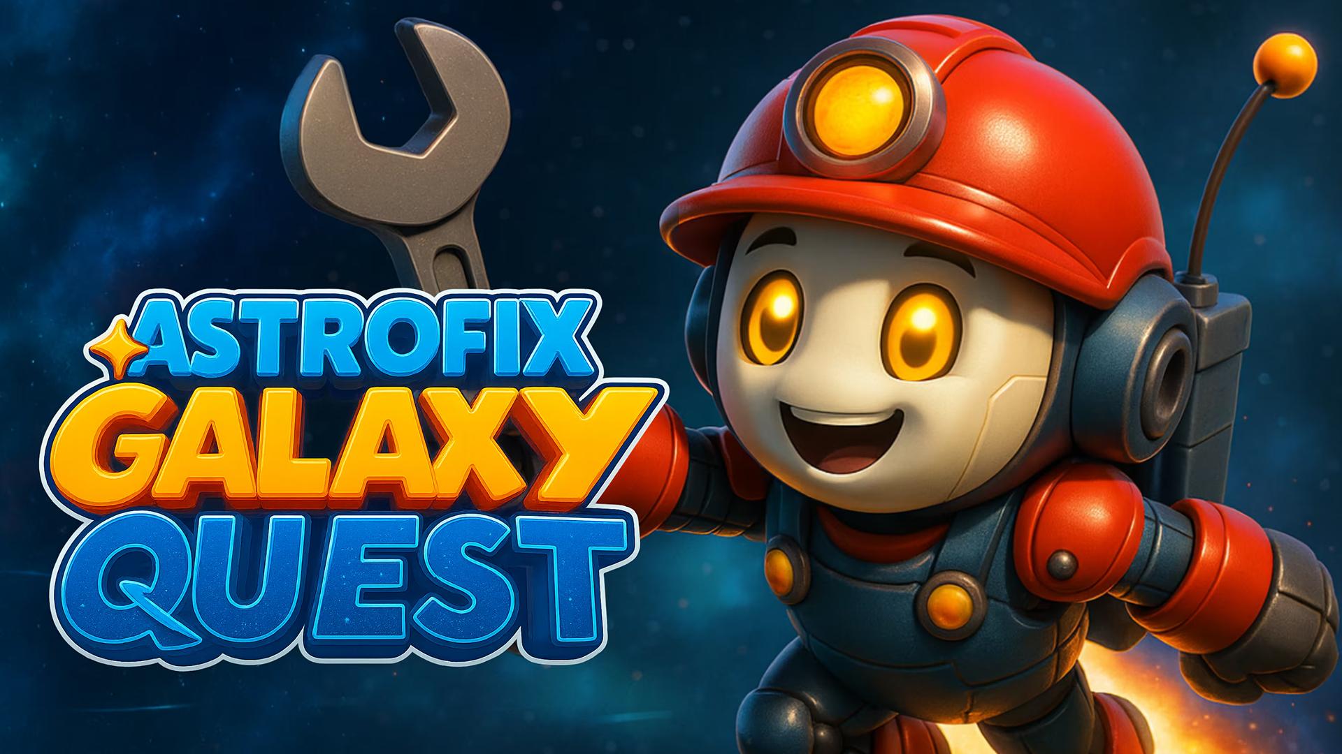 استروفیکس در بازی Astrofix Galaxy Quest