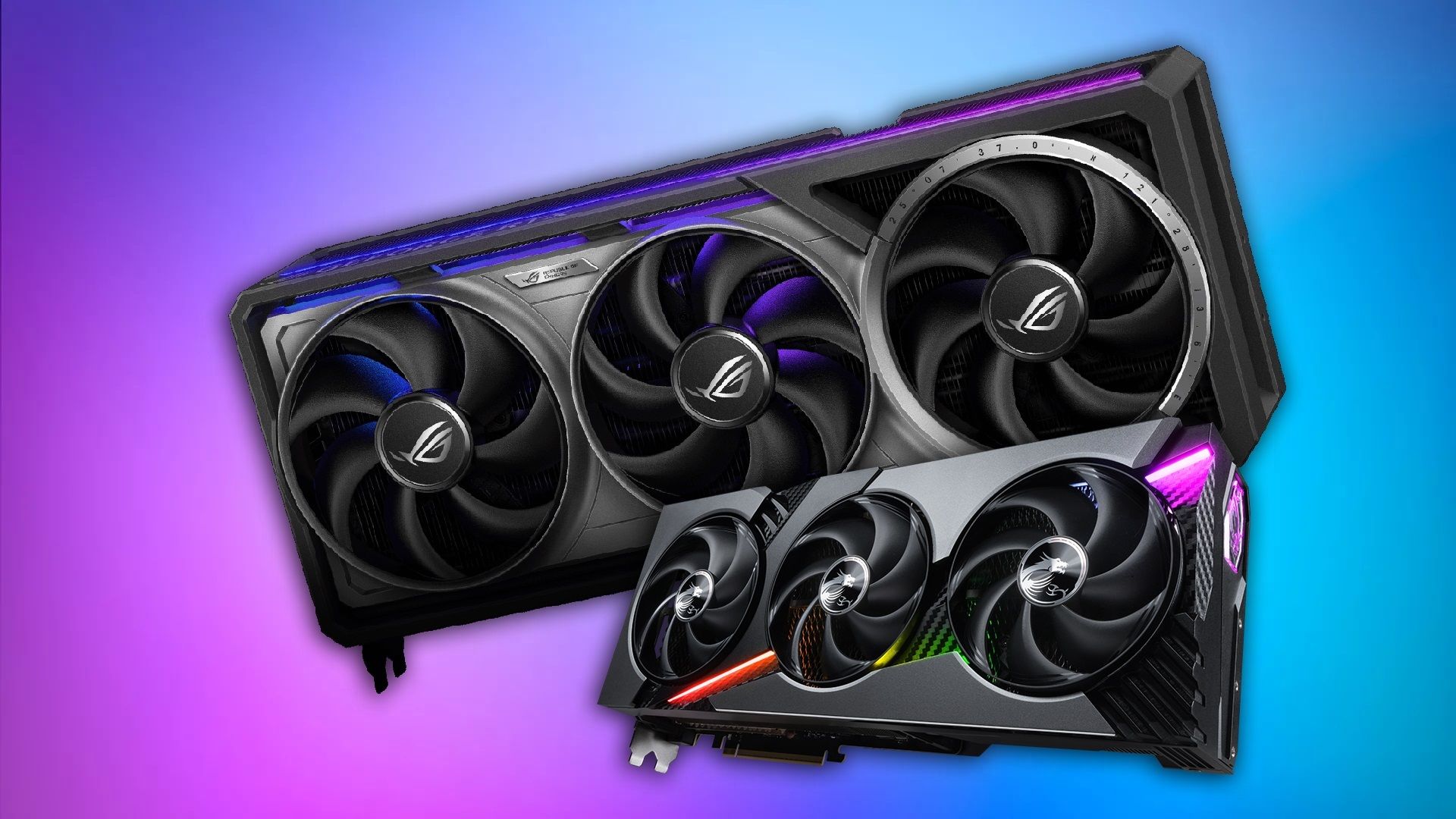 کارت های گرافیک GeForce RTX 50 ایسوز و MSI