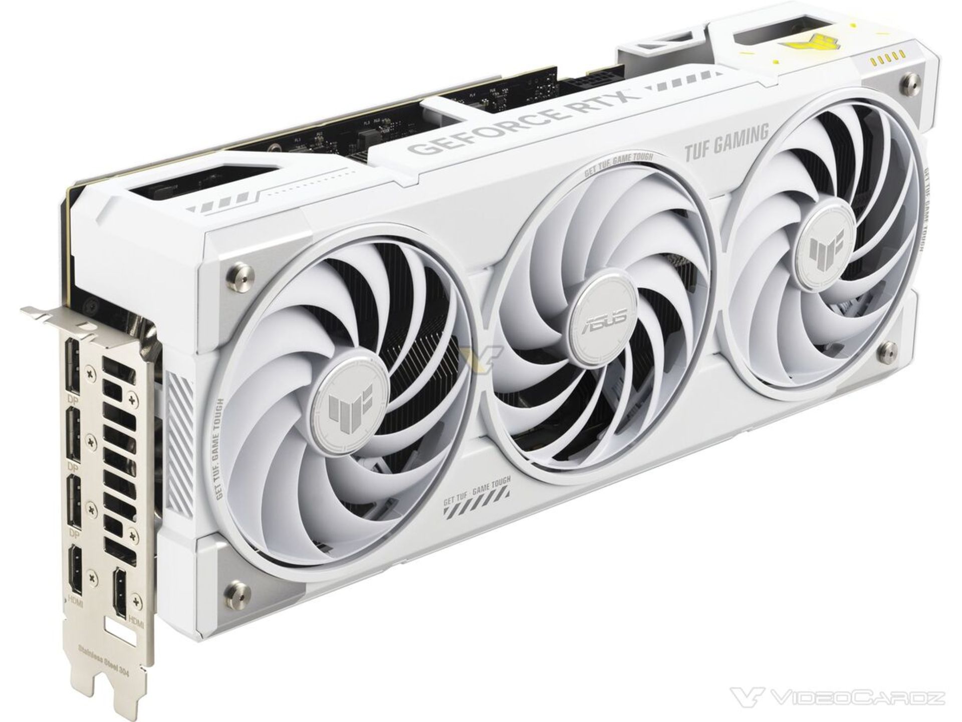 نسخه سفید کارت گرافیک RTX 5070 TI TUF BTF شرکت ایسوس (ASUS)