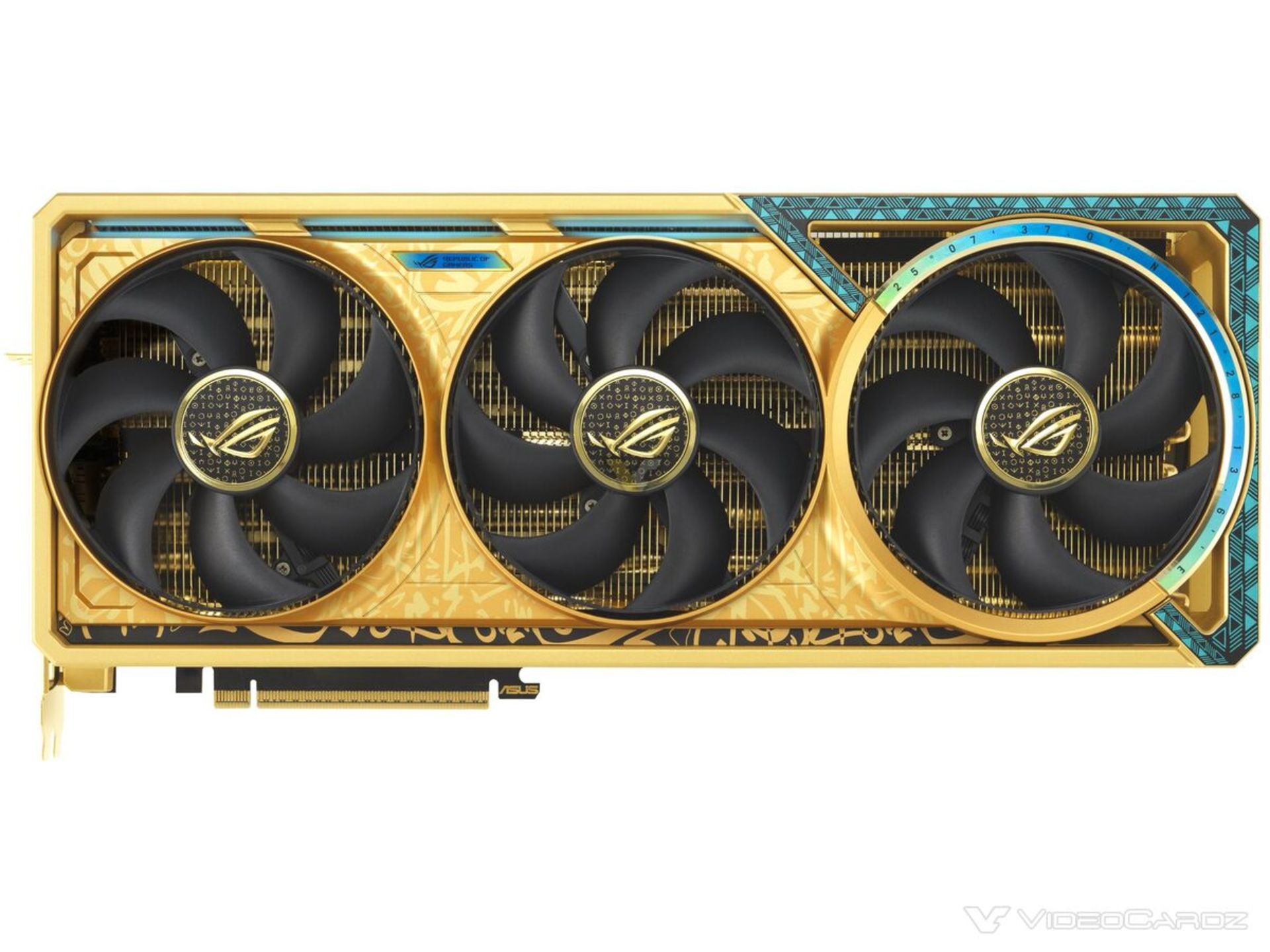 نسخه طلایی کارت گرافیک سری RTX 50 BTF شرکت ایسوس (ASUS)