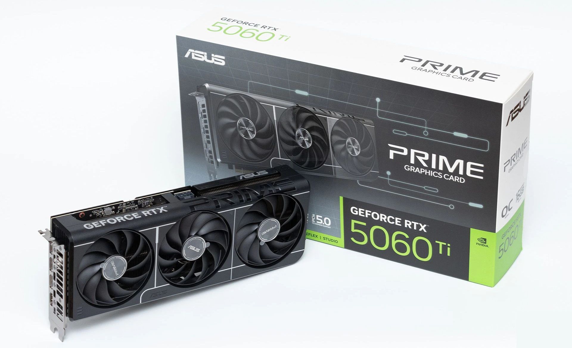 کارت گرافیک ایسوس سه فن مدل PRIME RTX 5060 Ti 16GB
