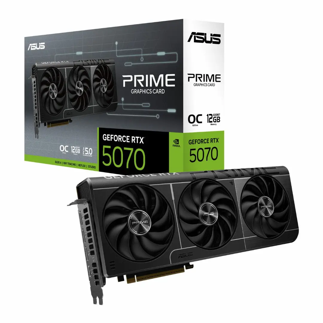 کارت گرافیک گیمینگ ایسوس RTX GeForce 5070 12GB GDDR7