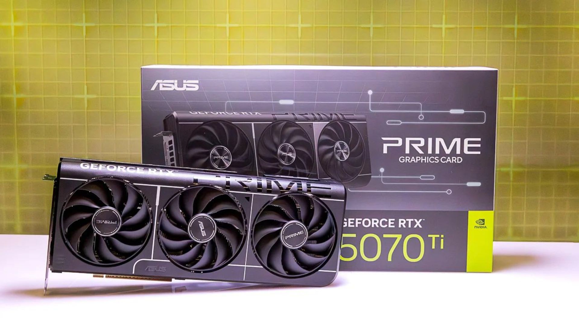 کارت گرافیک GeForce RTX 5070 Ti از ایسوس