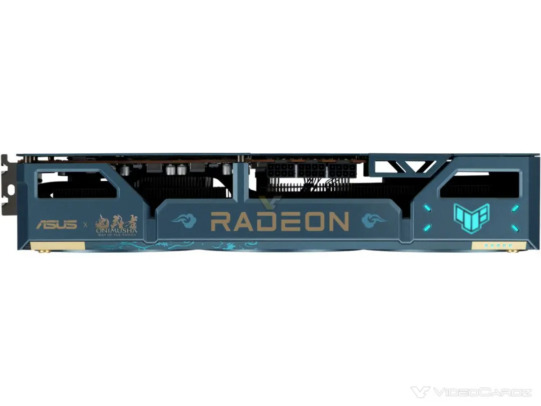 کارت گرافیک ایسوس (ASUS) مدل Radeon RX 9070 XT با طرح گرافیکی Onimusha