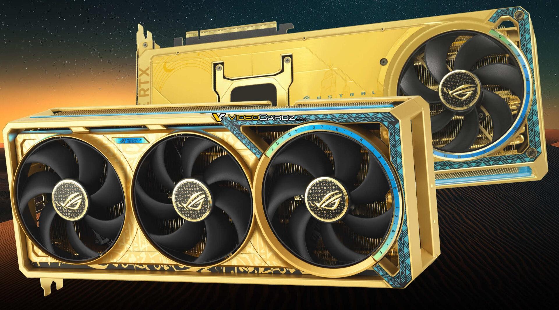 کارت گرافیک ROG Astral GeForce RTX 5090 Dhahab “Gold” Edition