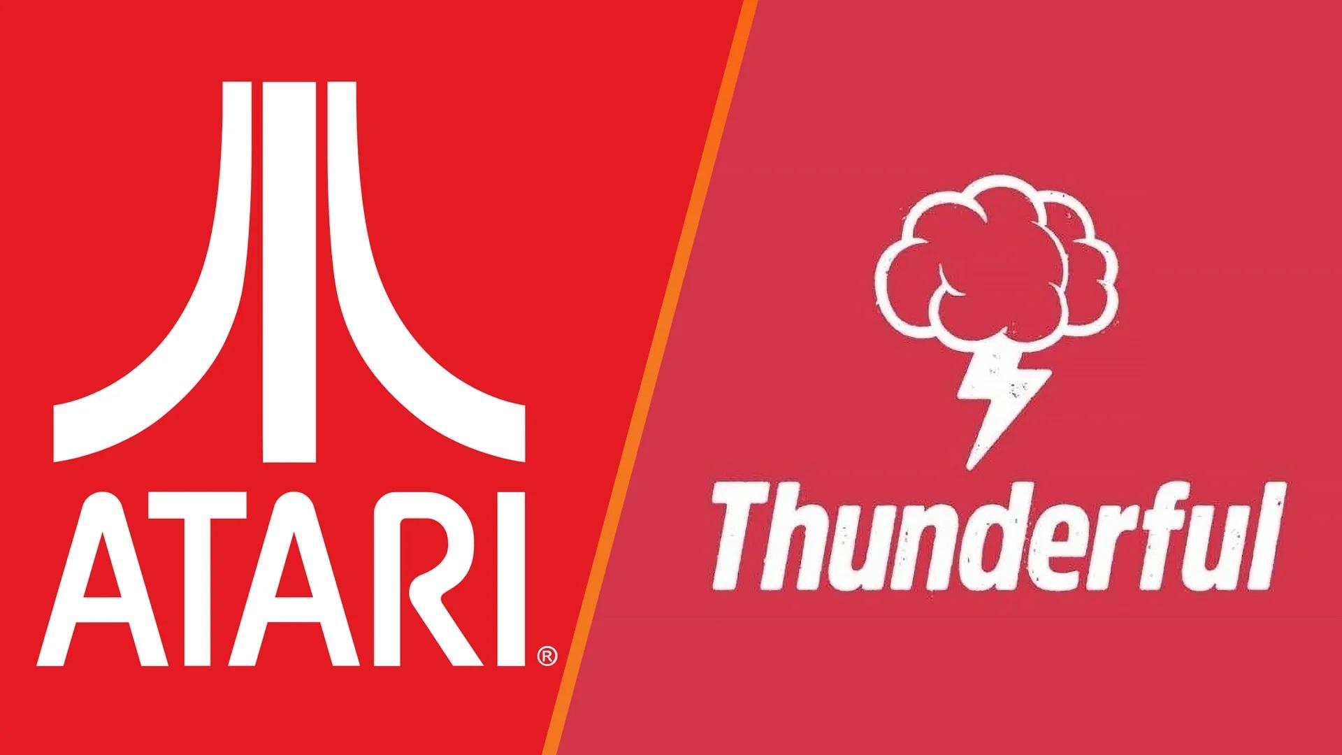 لوگوی شرکت آتاری و Thunderful Group