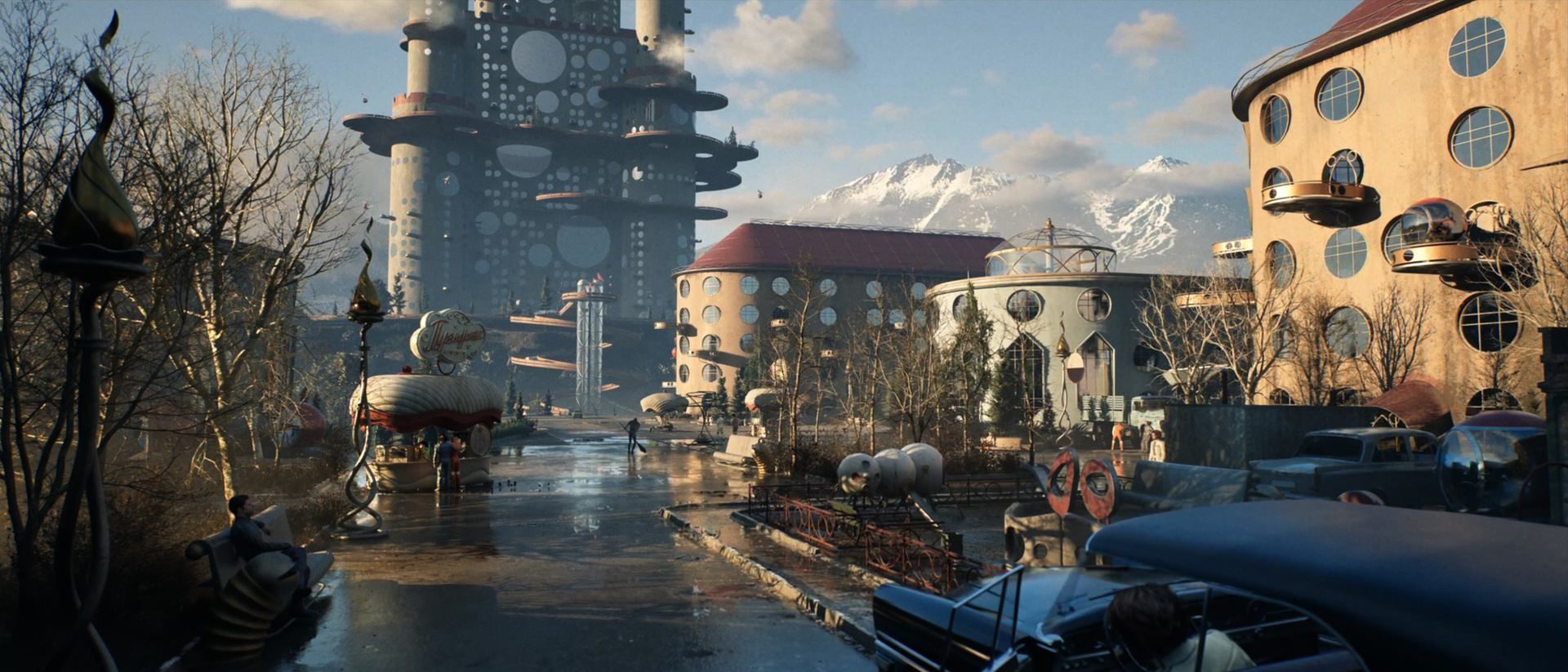 شهر در بازی Atomic Heart 2