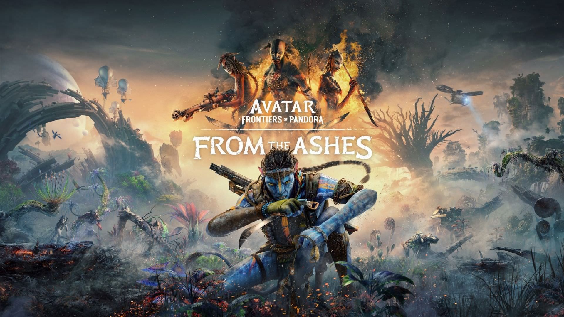 پوستر بسته‌الحاقی From the Ashes بازی Avatar: Frontiers of Pandora