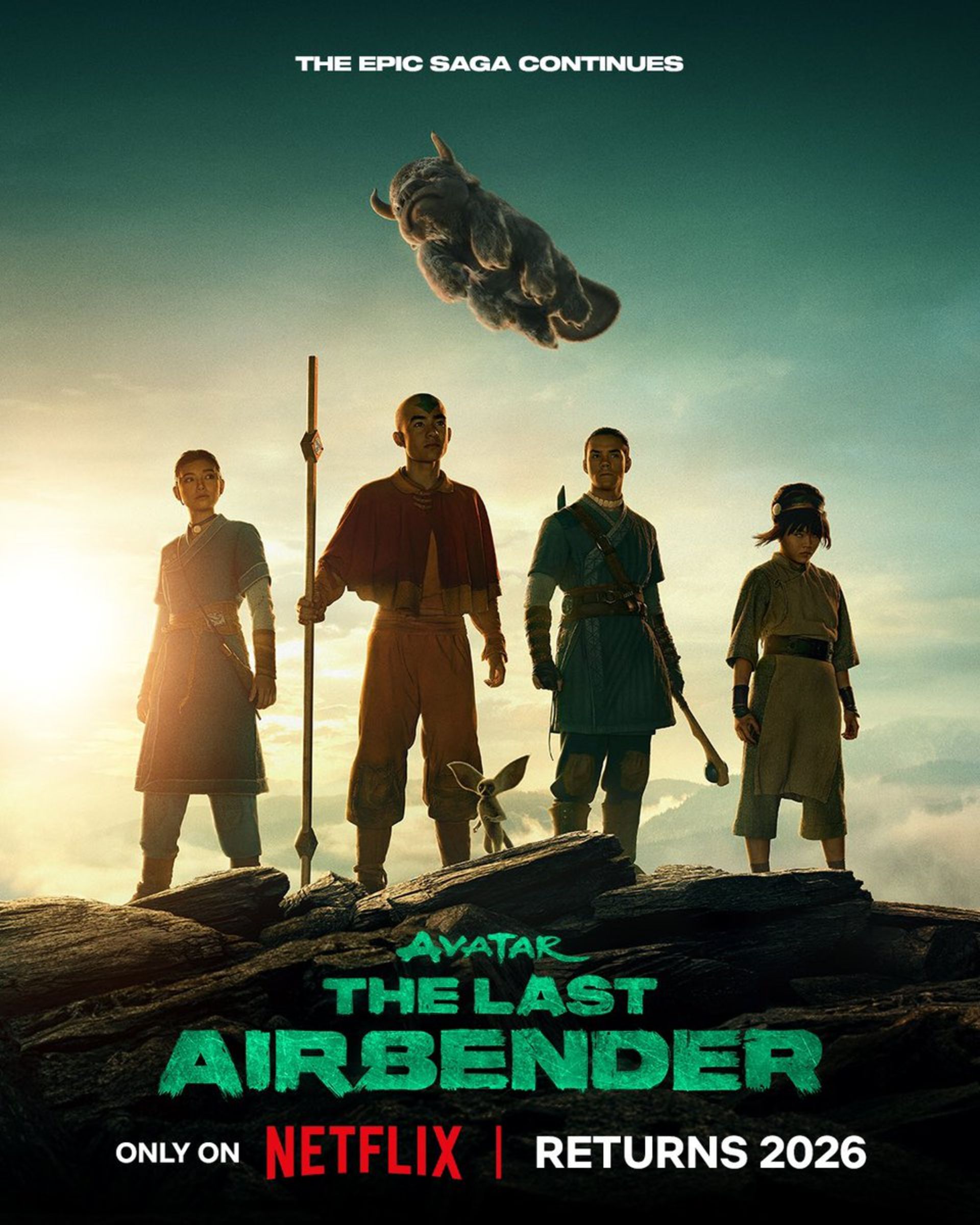 اولین پوستر فصل دوم سریال Avatar: The Last Airbender