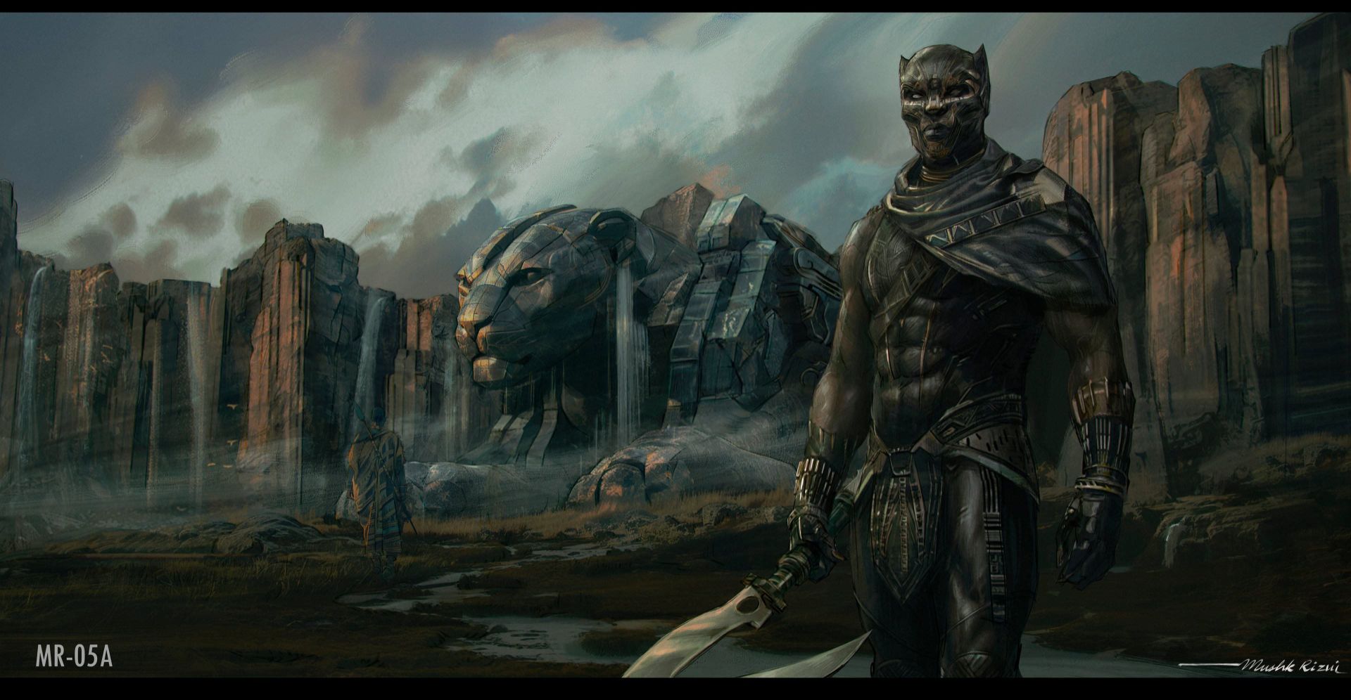 کانسپت آرت فاش شده بلک پنتر در فیلم Avengers: Doomsday