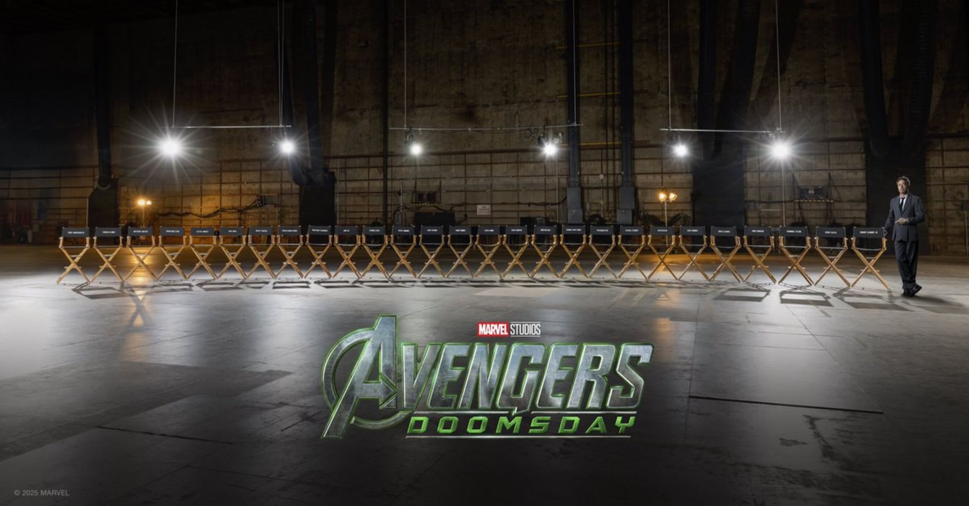 مراسم رونمایی از بازیگران فیلم Avengers: Doomsday