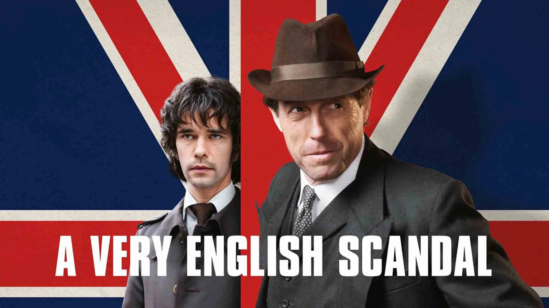 هیو گرانت و بن ویشا در سریال A Very English Scandal