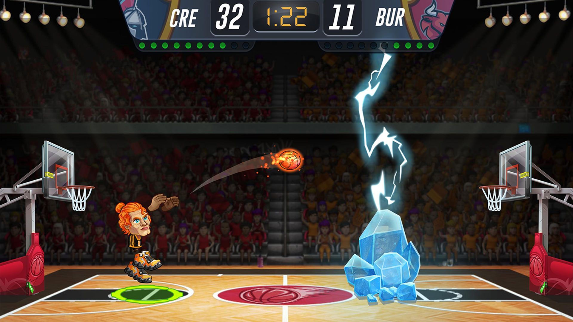 بازی اندروید Basketball Arena: Online Game