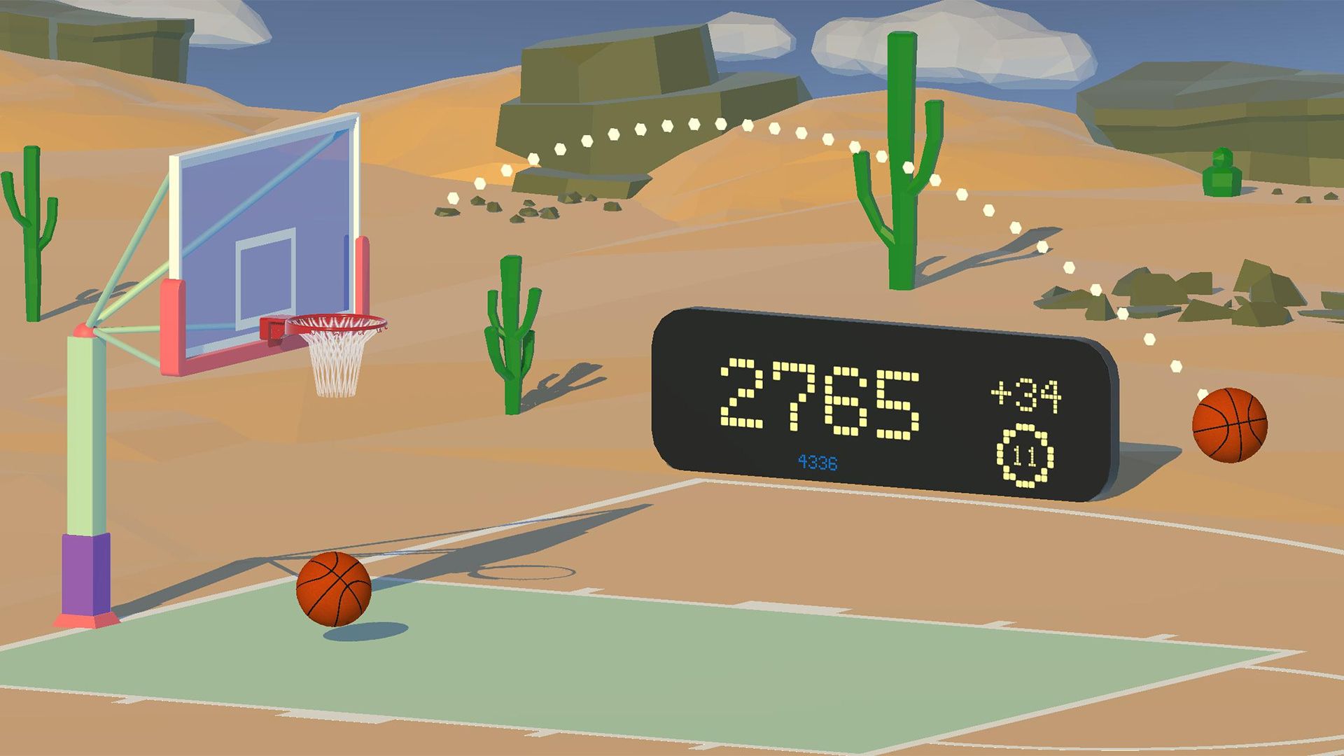 بازی اندروید Basketball Shooting Challenge