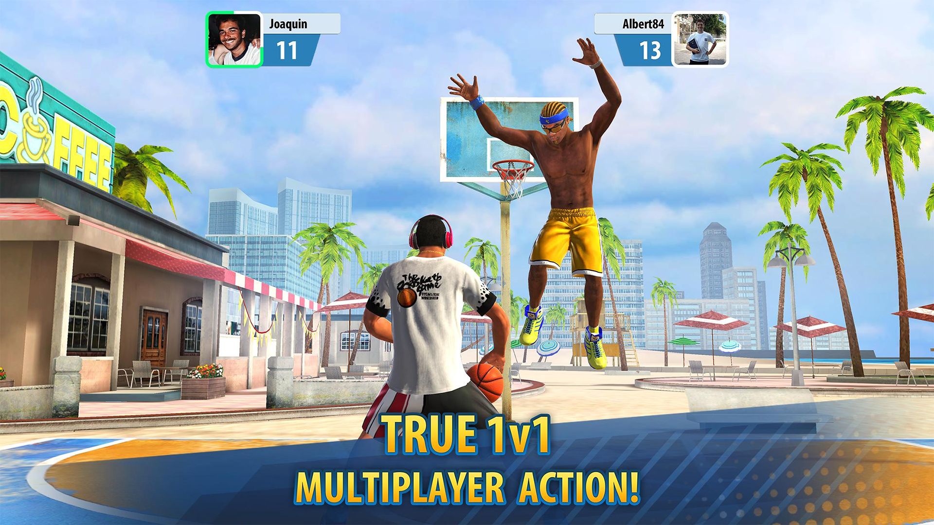 بازی اندروید Basketball Stars: Multiplayer