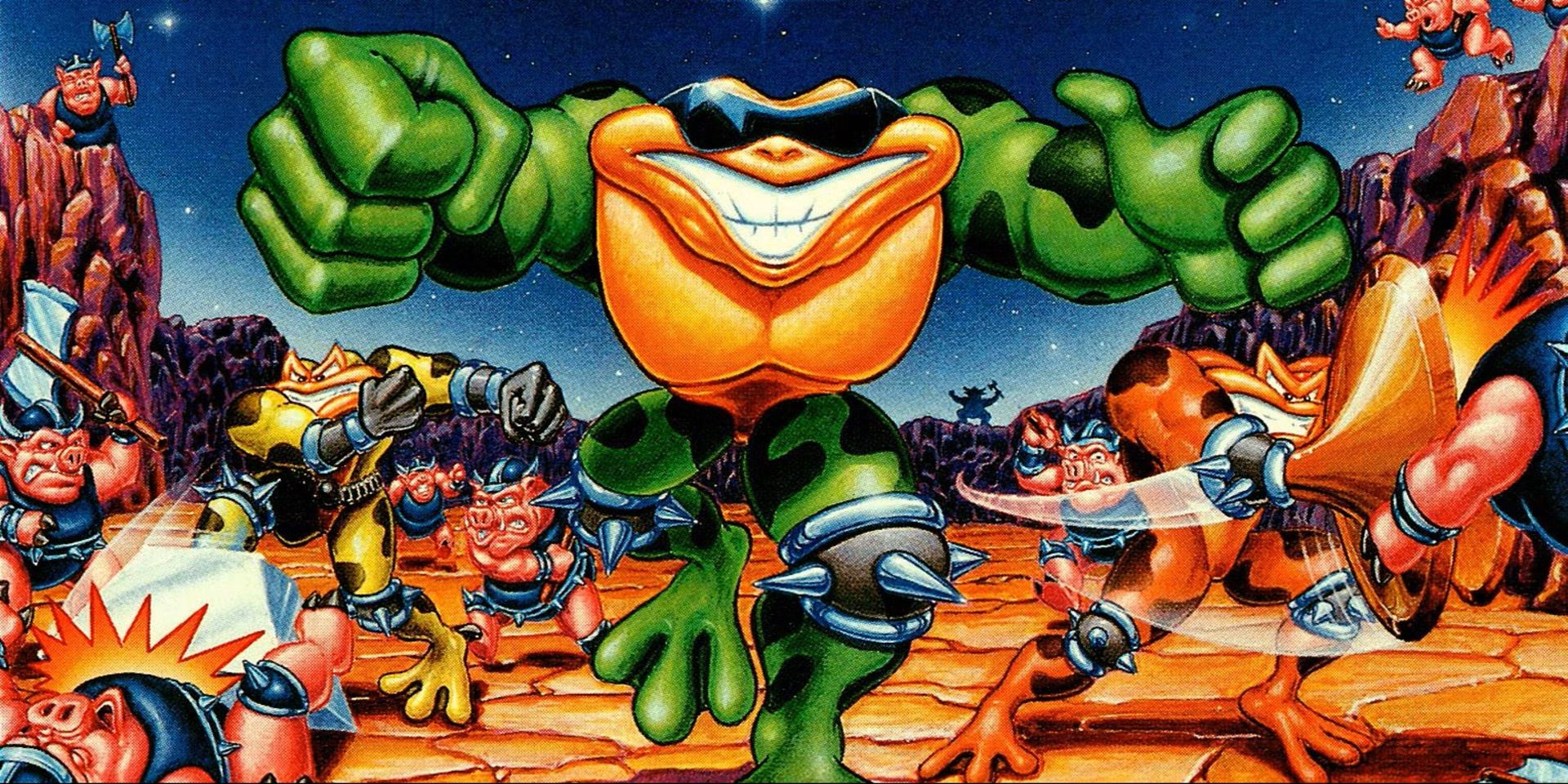 شخصیت‌های بازی Battletoads سگا
