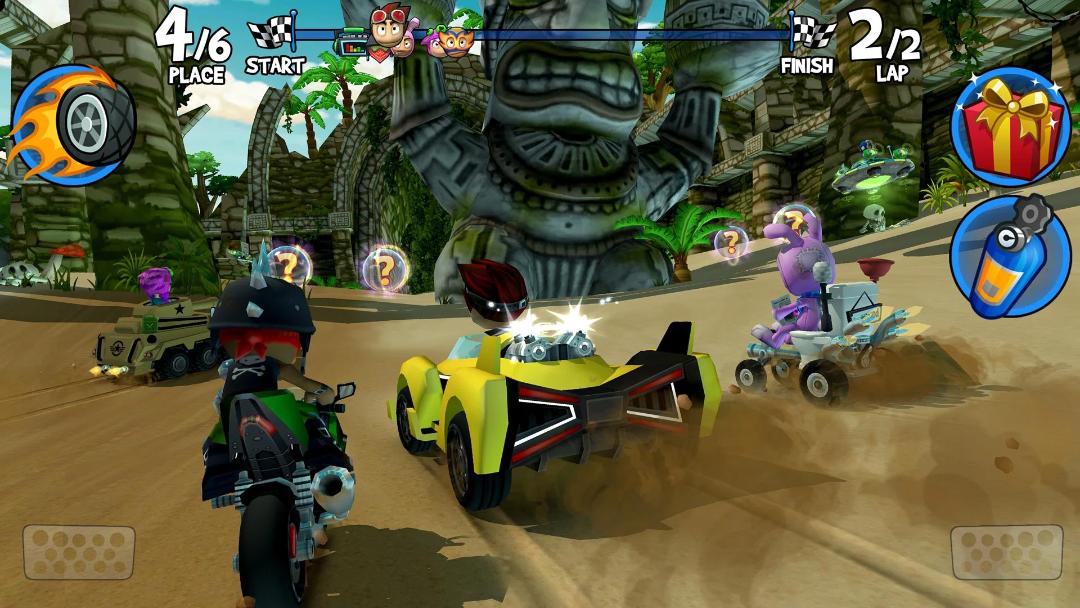 بازی رانندگی Beach Buggy Racing 2 روی اندروید