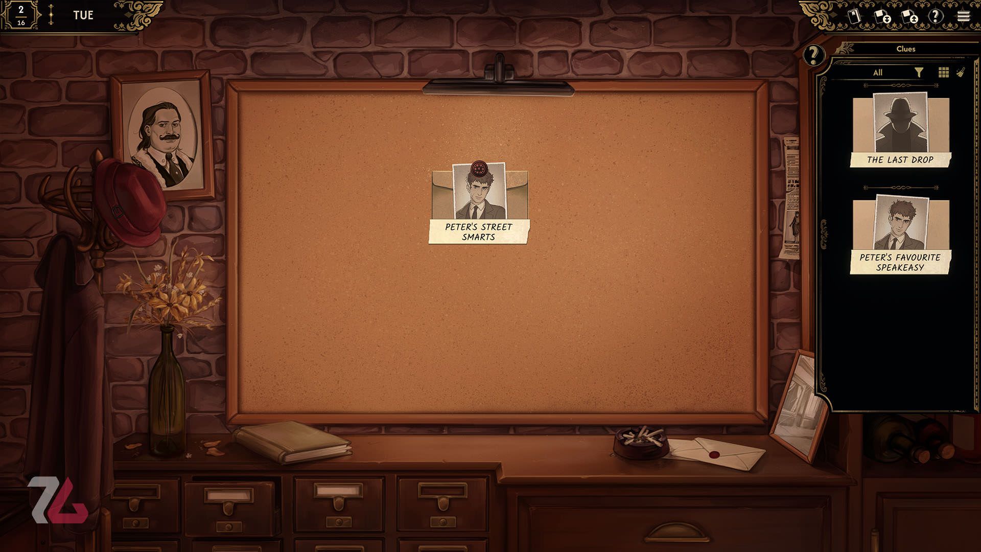 تخته شواهد در بازی Best Served Cold