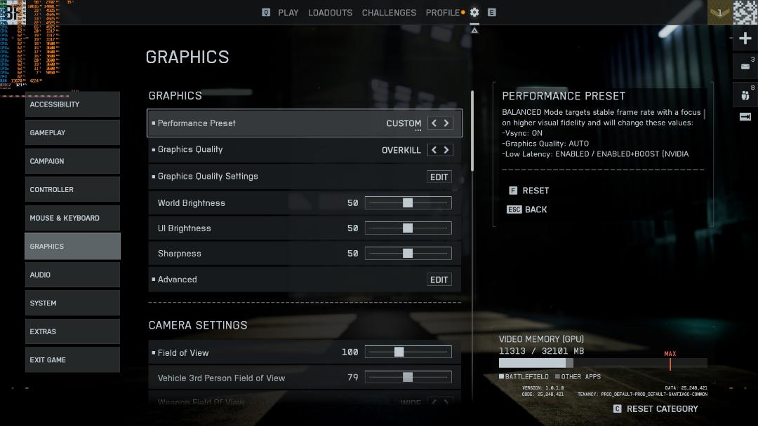تنظیمات گرافیکی Battlefield 6
