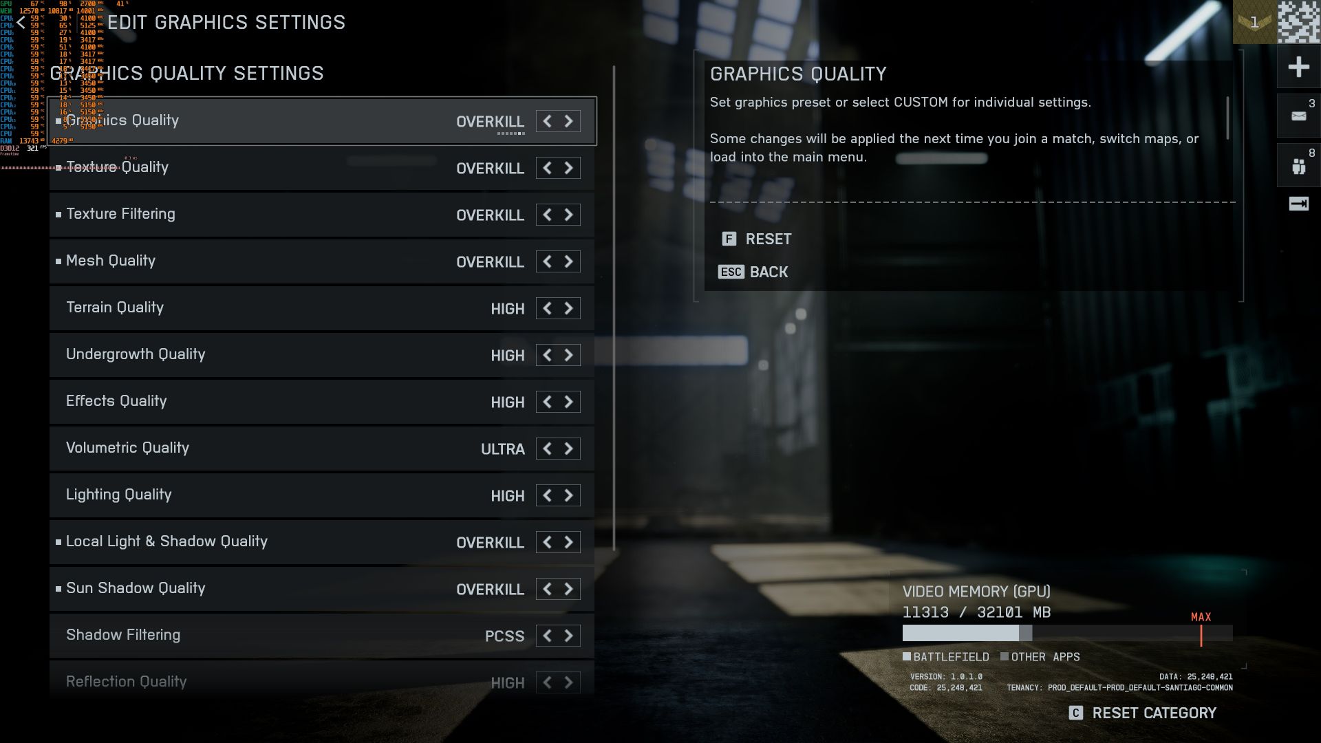 تنظیمات گرافیکی Battlefield 6