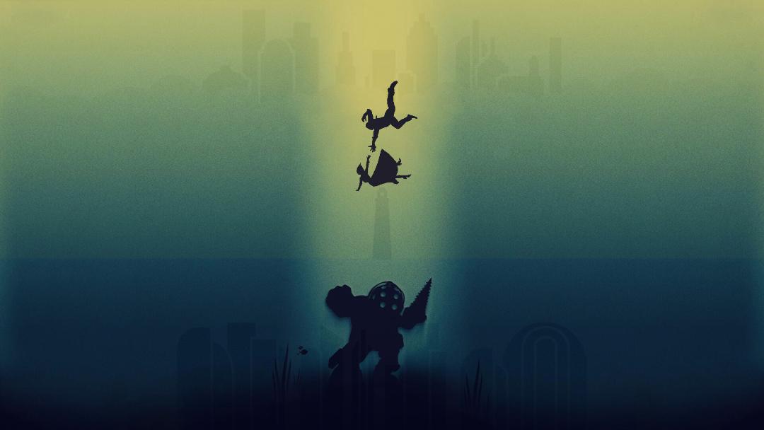 یک فن‌آرت زیبا و جذاب از بازی BioShock Infinite