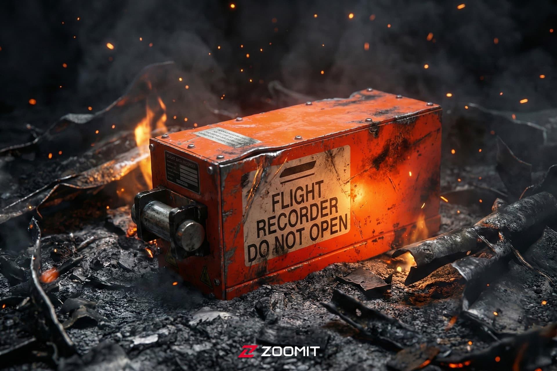 طرح هوش مصنوعی از جعبه سیاه هوایپما 