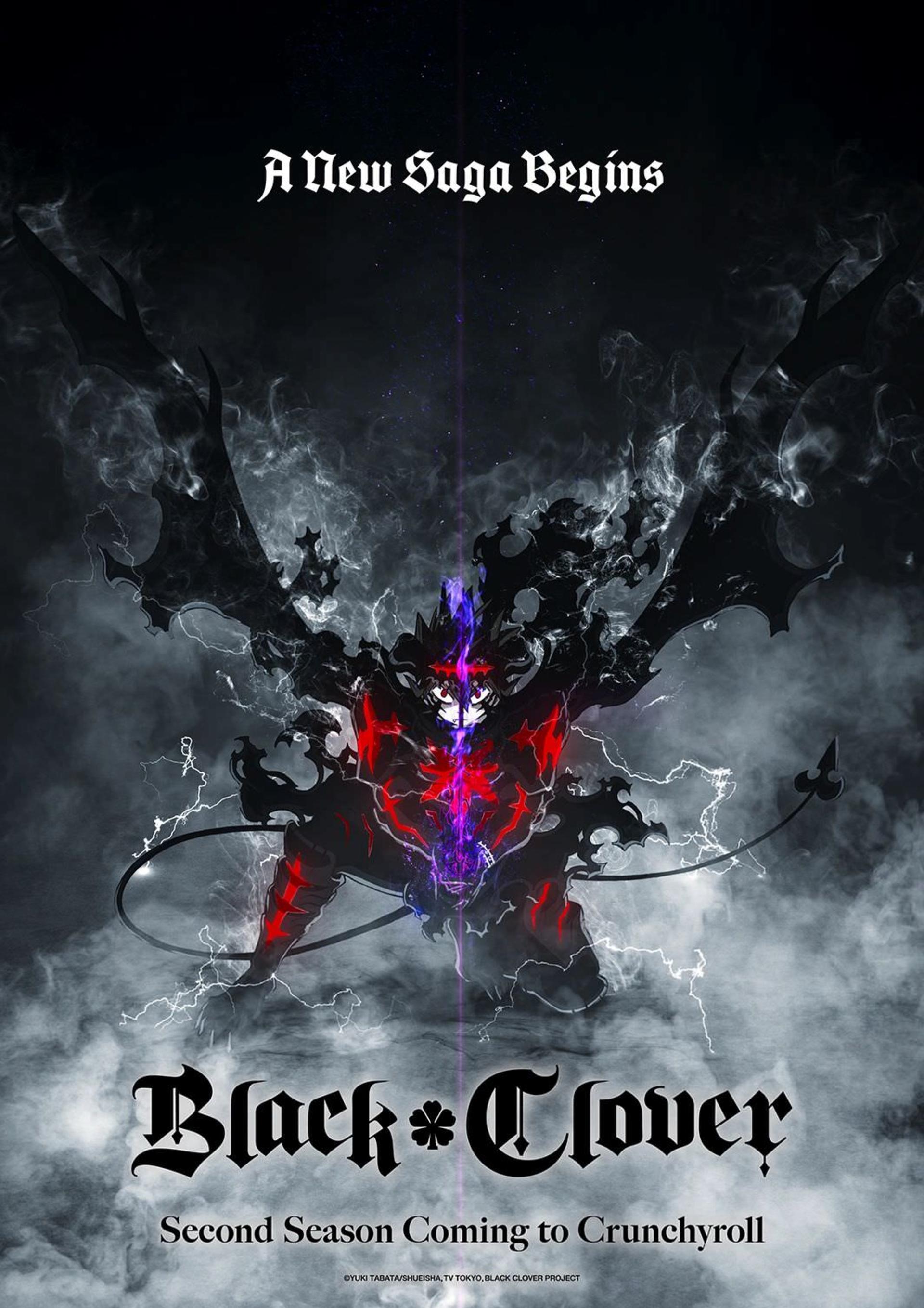 اولین پوستر فصل دوم انیمه‌ Black Clover 