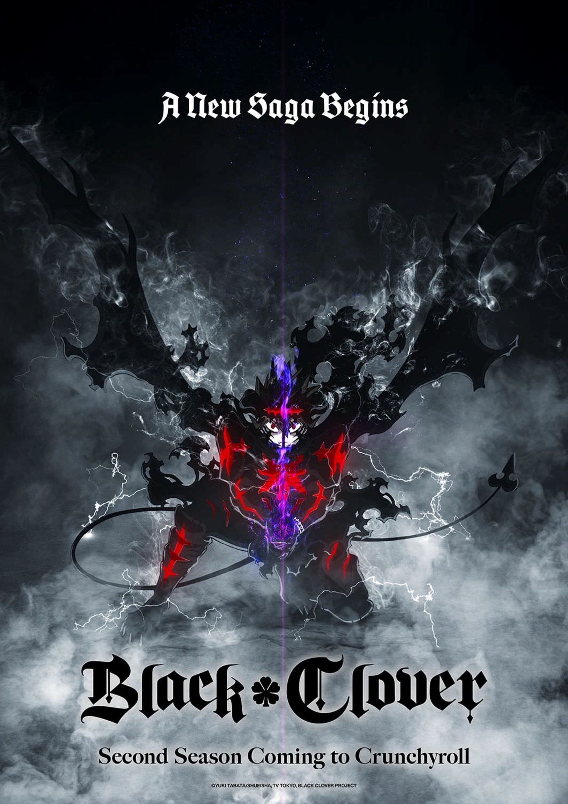 اولین پوستر فصل دوم انیمه‌ Black Clover 