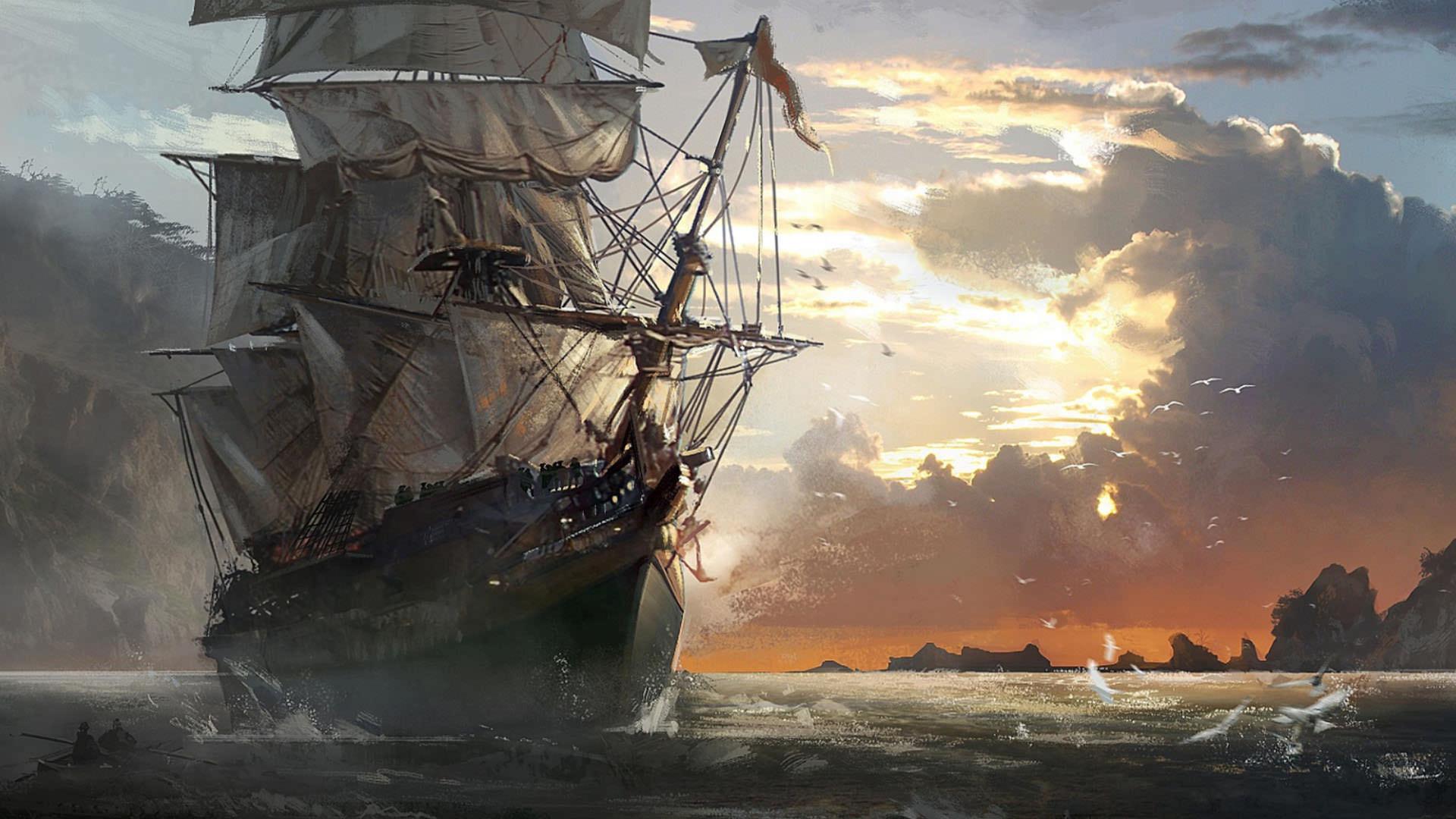 کشتی جک‌دو بازی Assassin's Creed Black Flag Resynced
