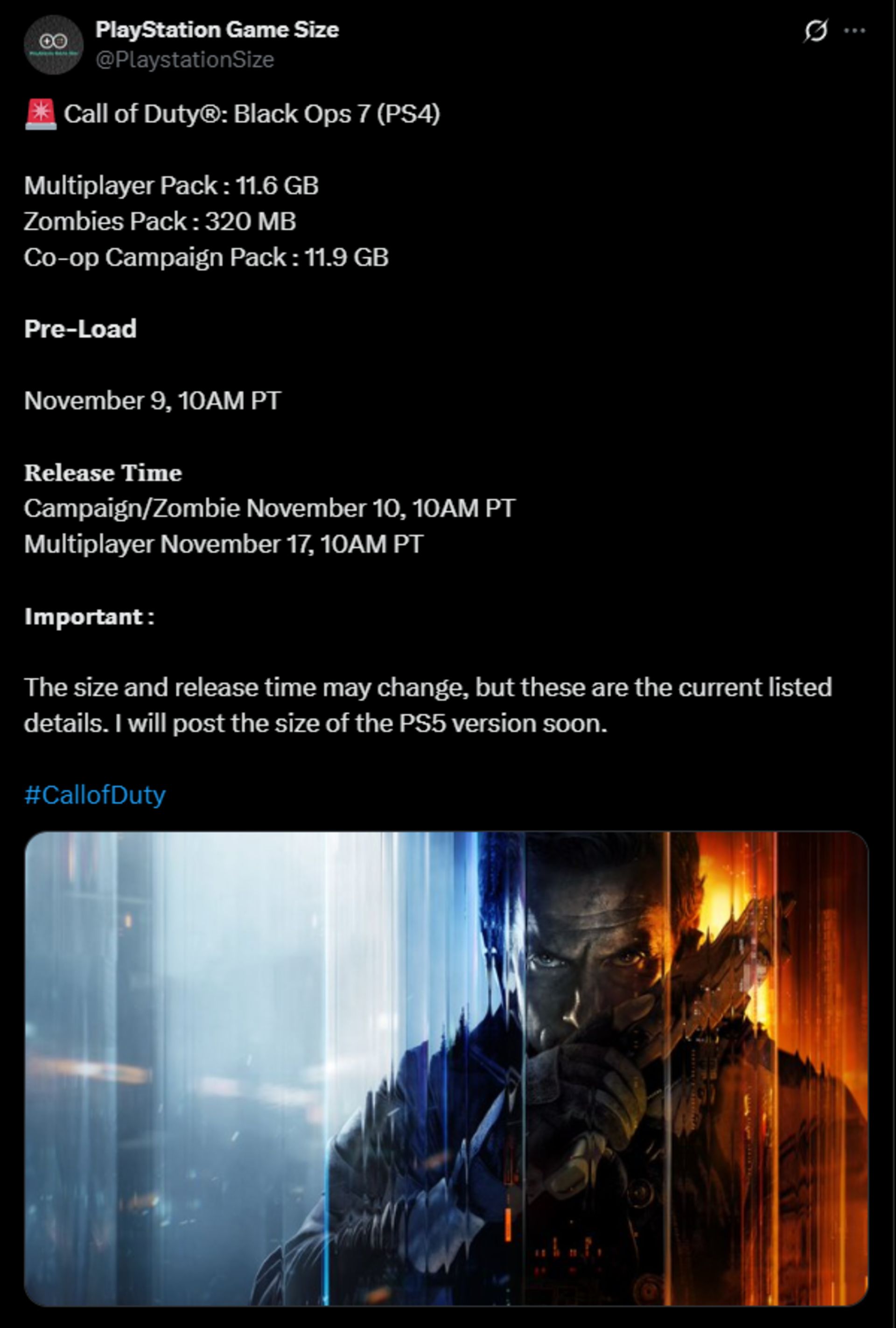 بخش کمپین و زامبی بازی Call of Duty: Black Ops 7 زودتر عرضه می‌شود؟