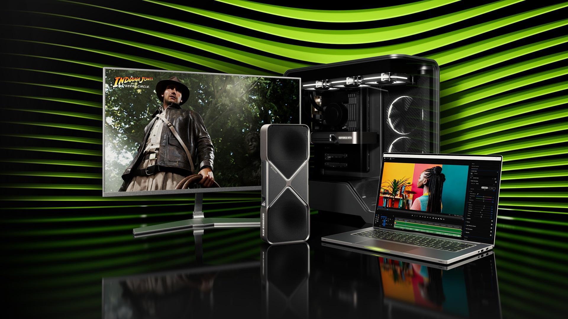 محصولات سری GeForce RTX 50