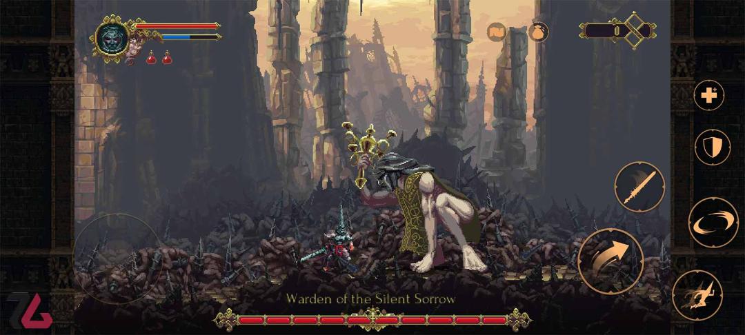 اولین باس فایت بازی Blasphemous
