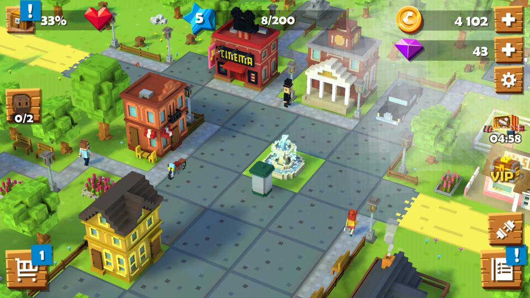گیم‌پلی بازی موبایل Blocky Farm