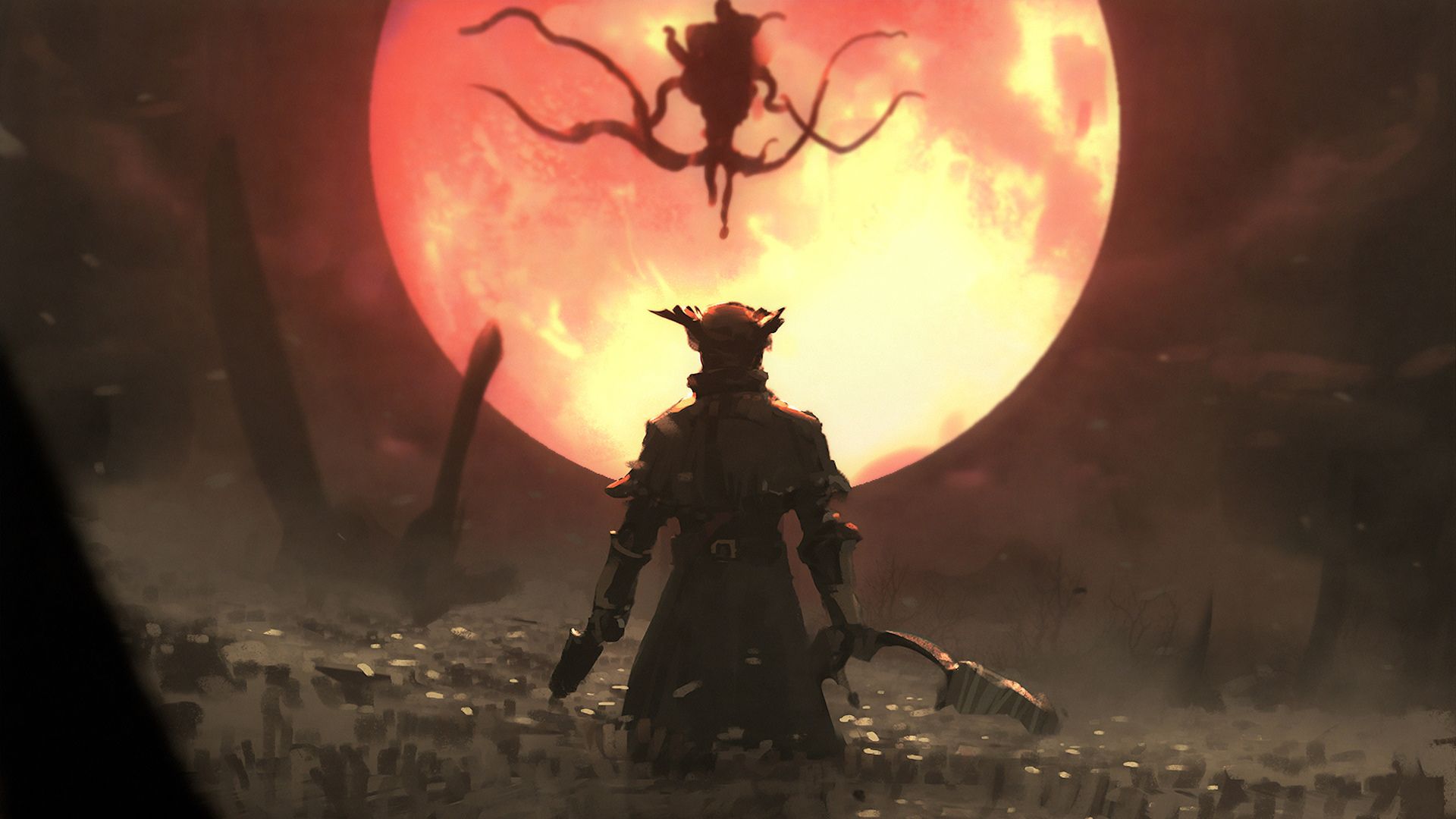 بهترین والپیپرهای بازی Bloodborne (بلادبورن) برای کامپیوتر و دسکتاپ