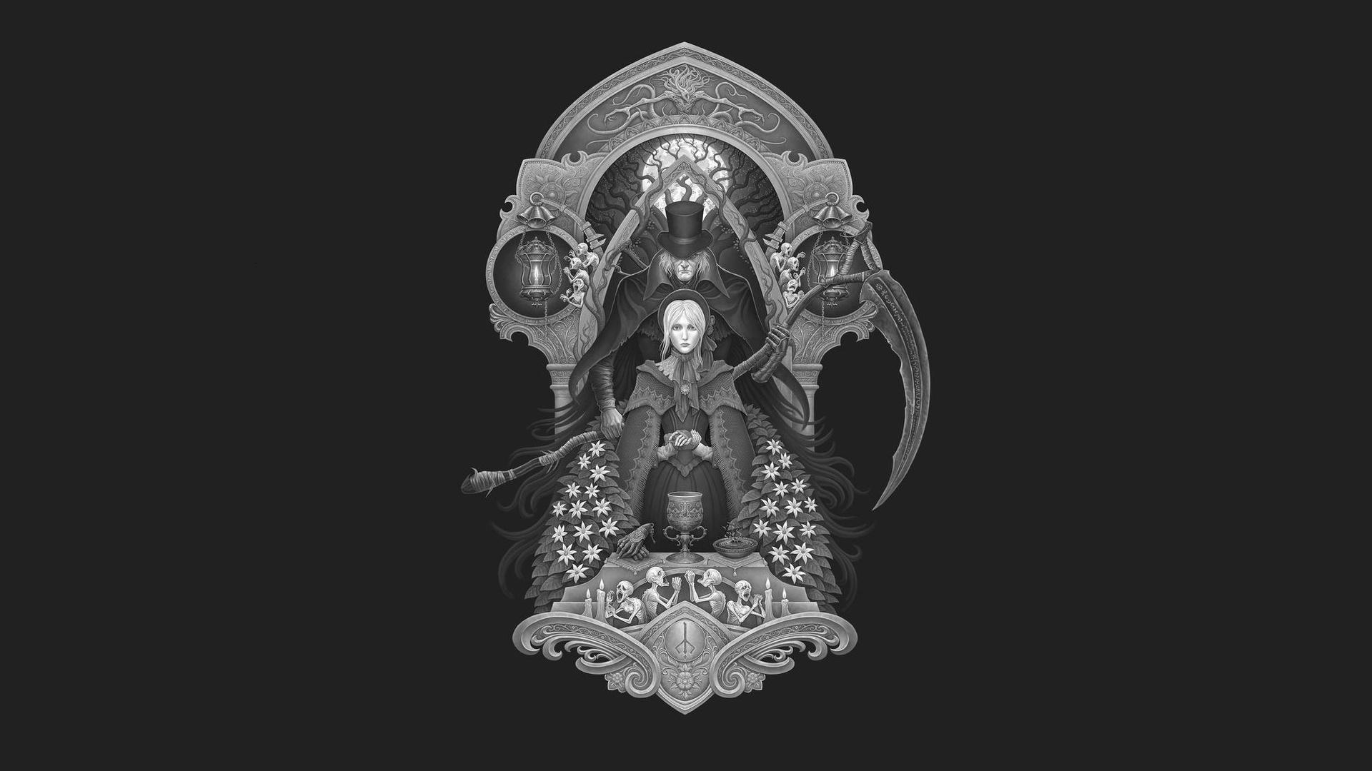 بهترین والپیپرهای بازی Bloodborne (بلادبورن) برای کامپیوتر و دسکتاپ