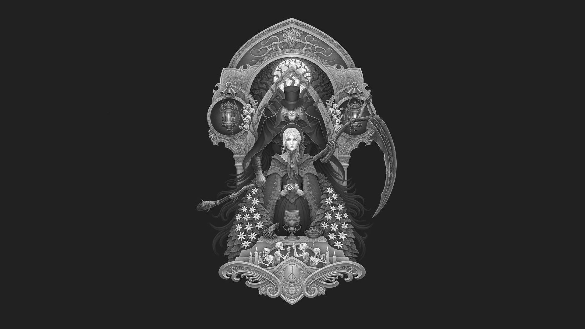 بهترین والپیپرهای بازی Bloodborne (بلادبورن) برای کامپیوتر و دسکتاپ