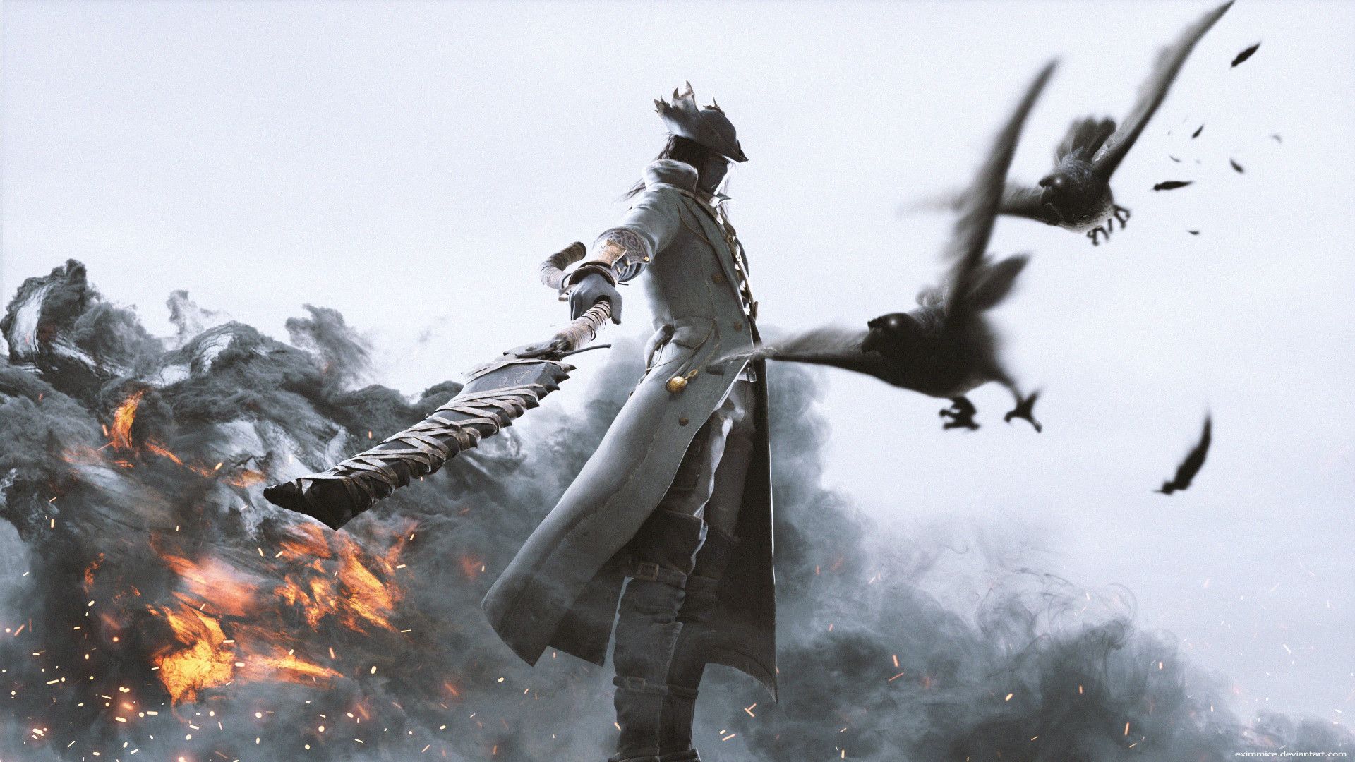 بهترین والپیپرهای بازی Bloodborne (بلادبورن) برای کامپیوتر و دسکتاپ