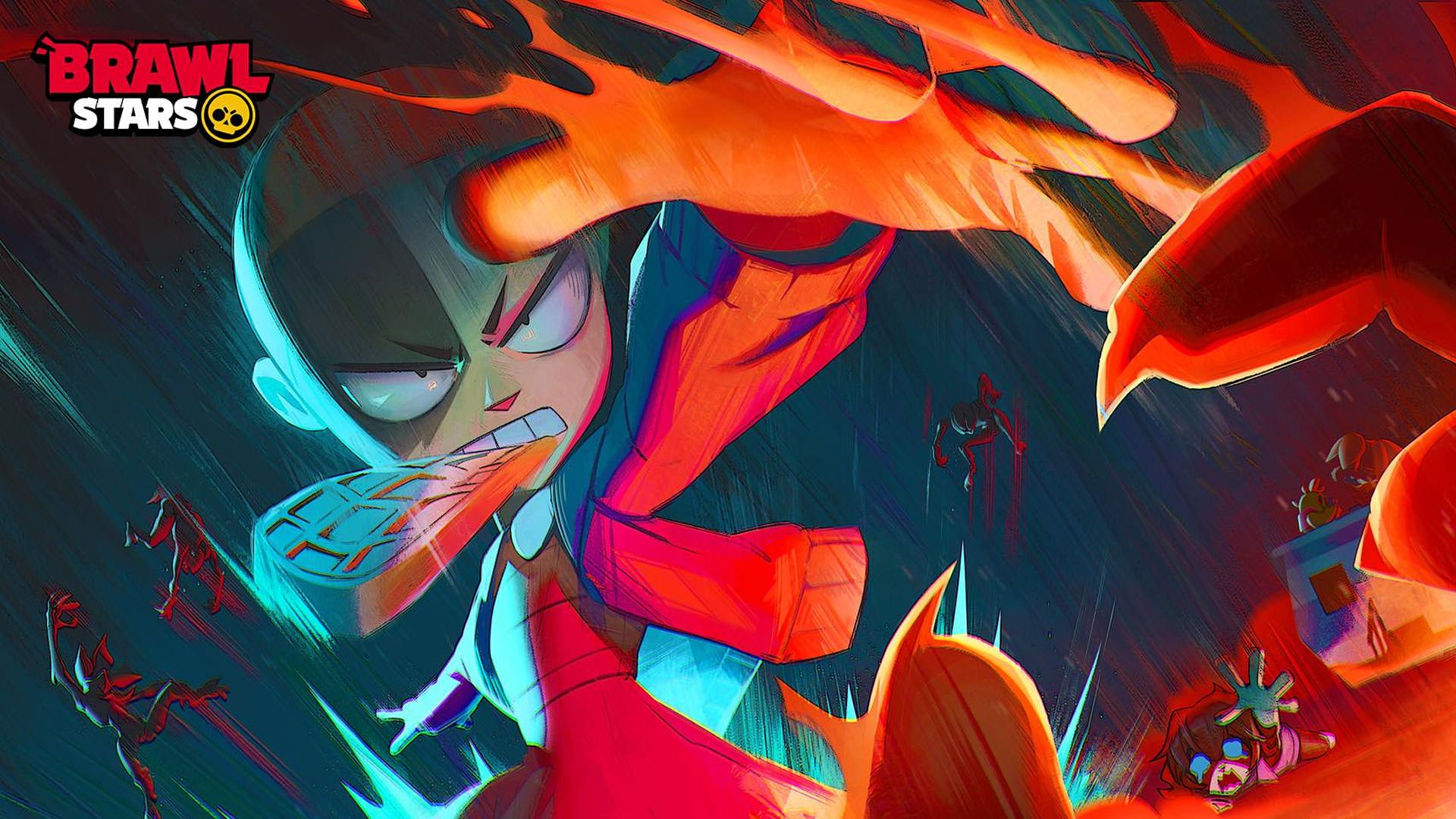 کراس اور بازی Brawl Stars با Stranger Things