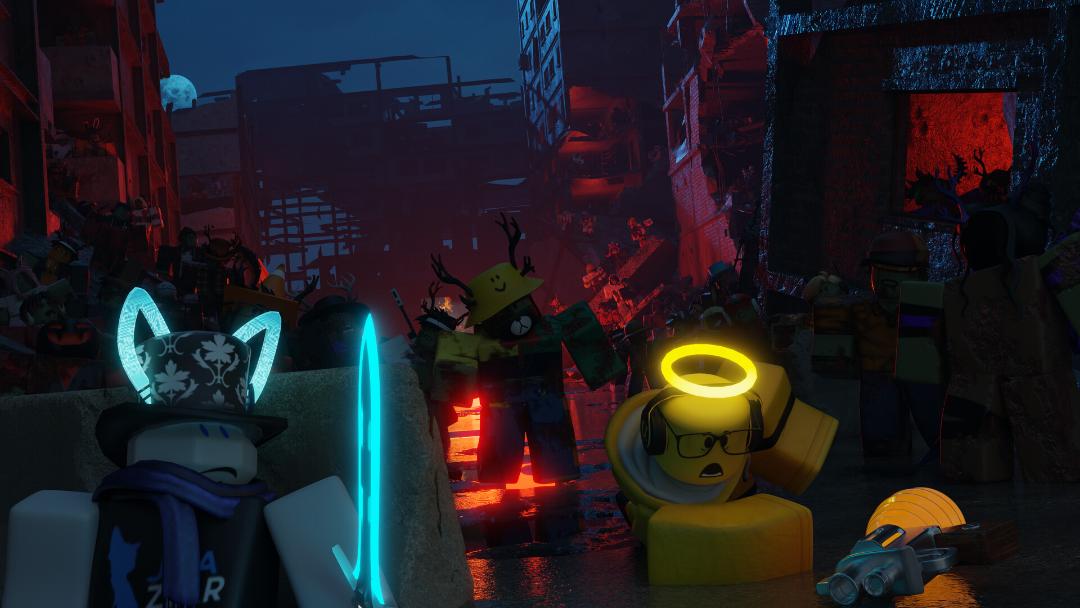 زامبی در روبلاکس zombie roblox metaverse