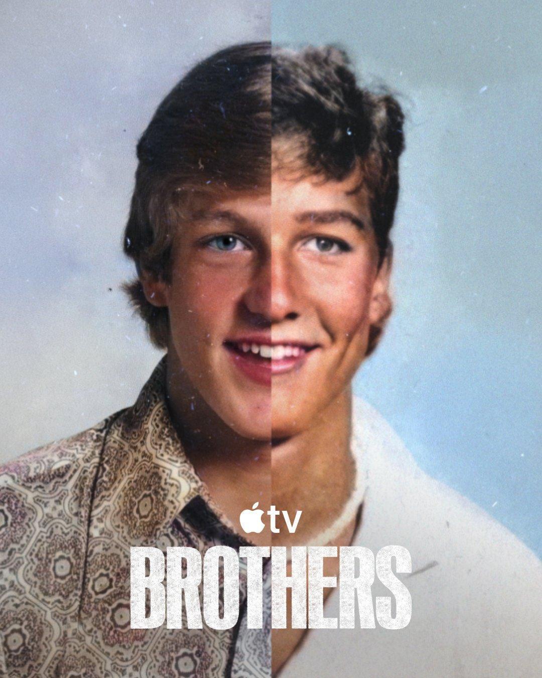 چهره مرد جوان در پوستر سریال برادرز (Brothers)