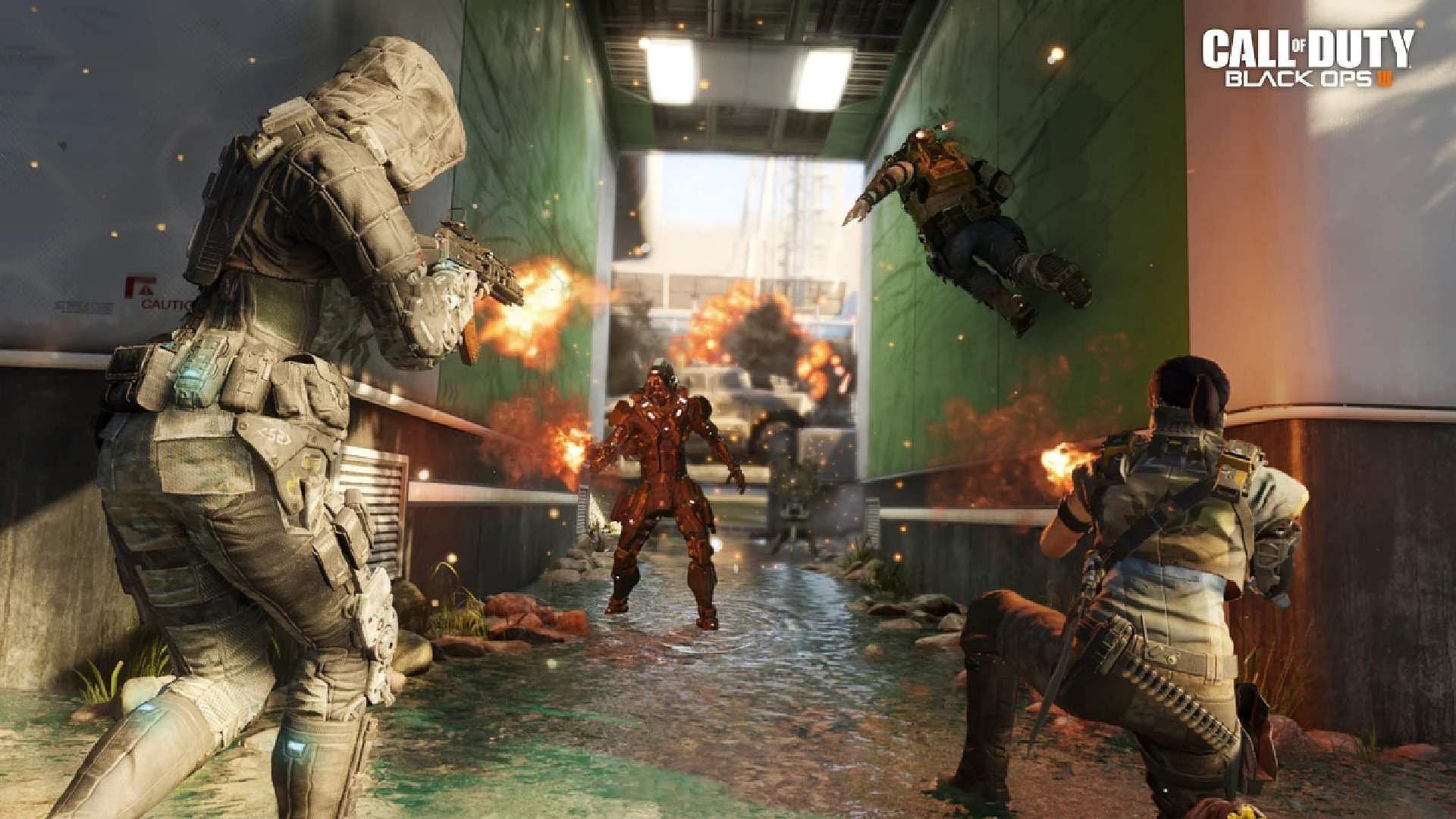 دویدن روی دیوار در بازی Call of Duty: Black Ops 3