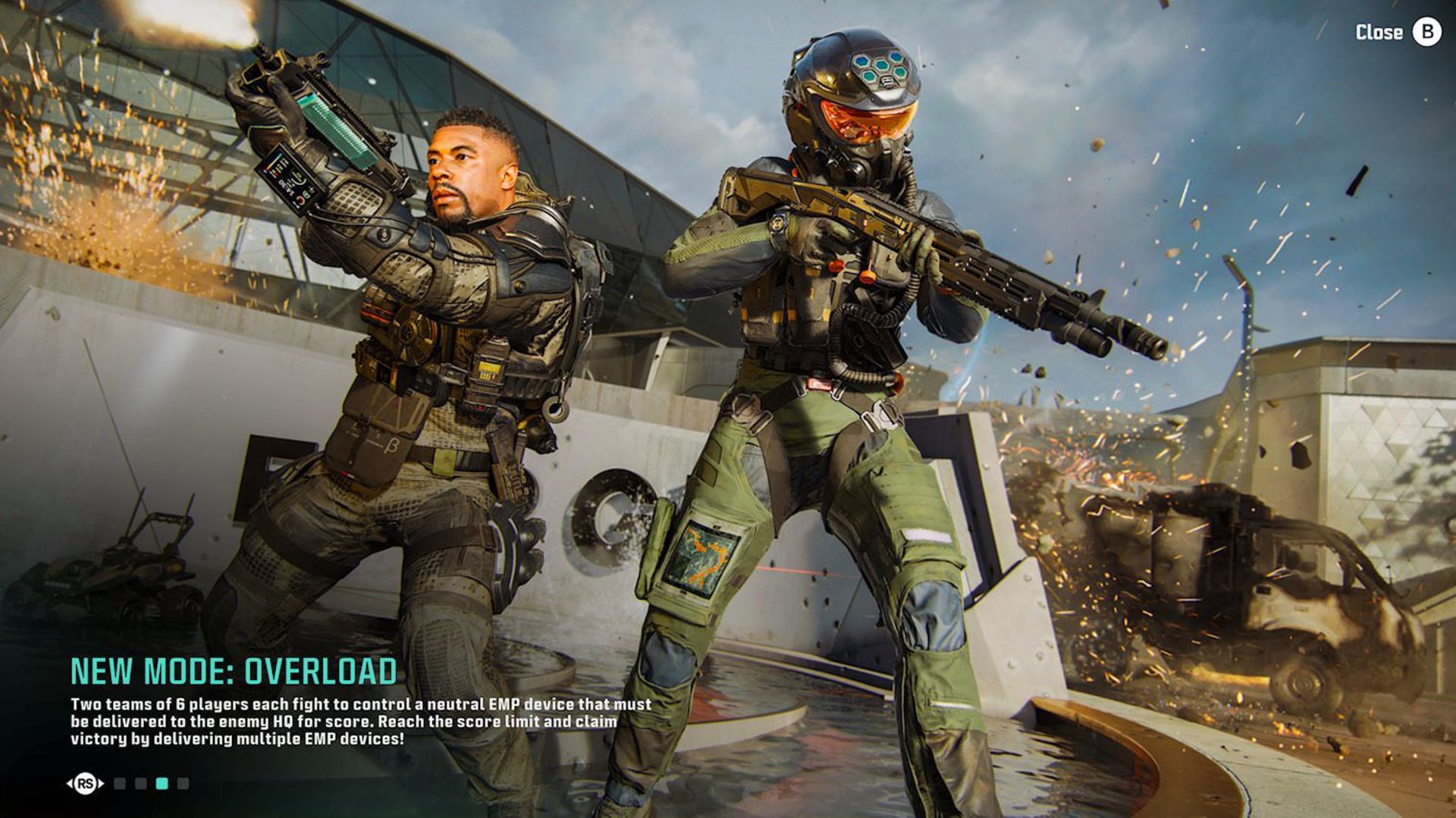 حالت‌ Overload در بازی Call of Duty: Black Ops 7
