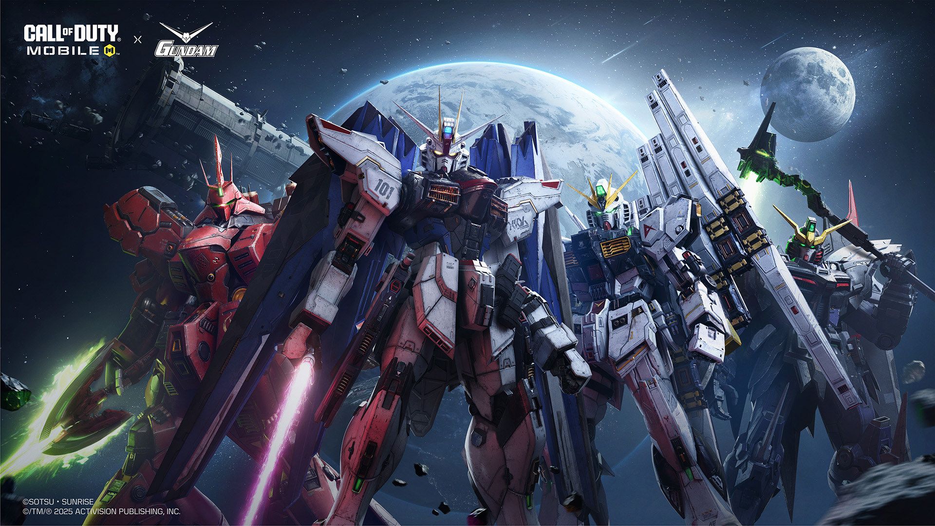 کراس‌اور بازی Call of Duty: Mobile با Gundams