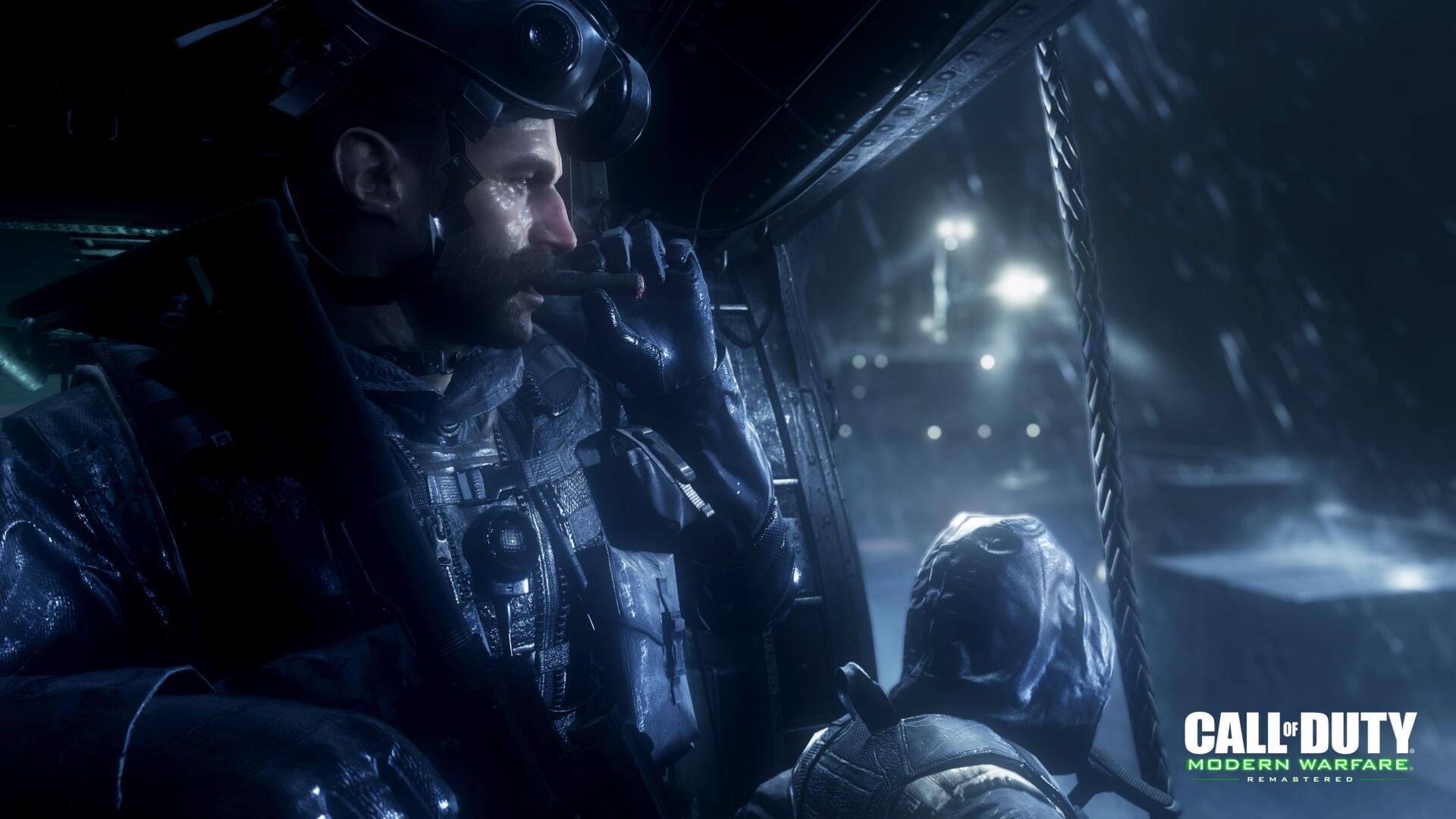 تصویر کاپیتان سوپ در پوستر ریمستر بازی Call of Duty Modern Warfare