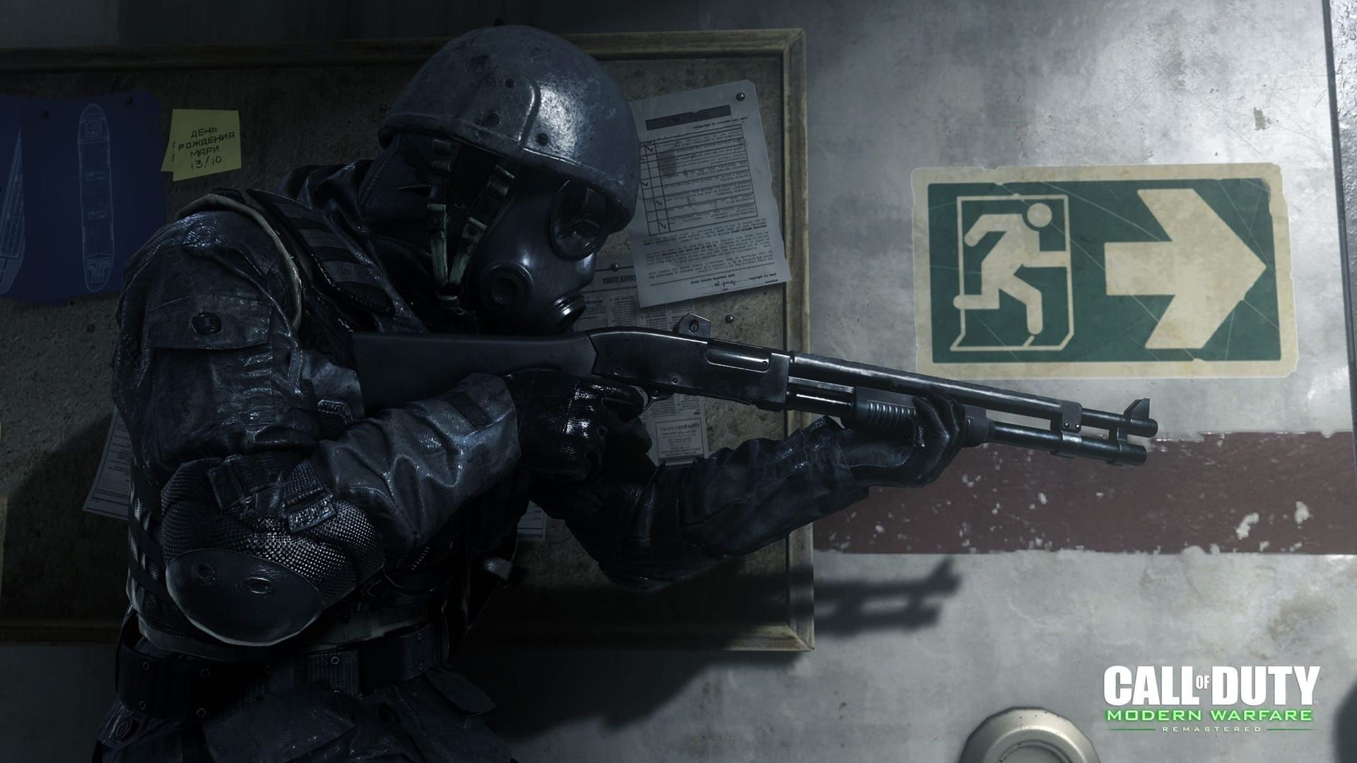 سربازی با شاتگان در دست در ریمستر بازی Call of Duty Modern Warfare