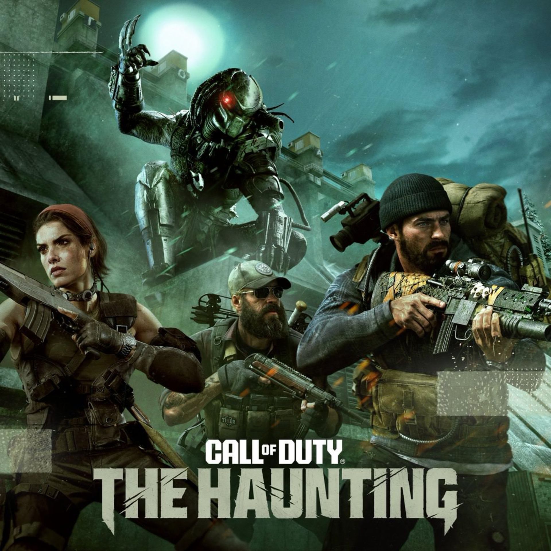 غارتگر در پوستر Call of Duty The Haunting 2025