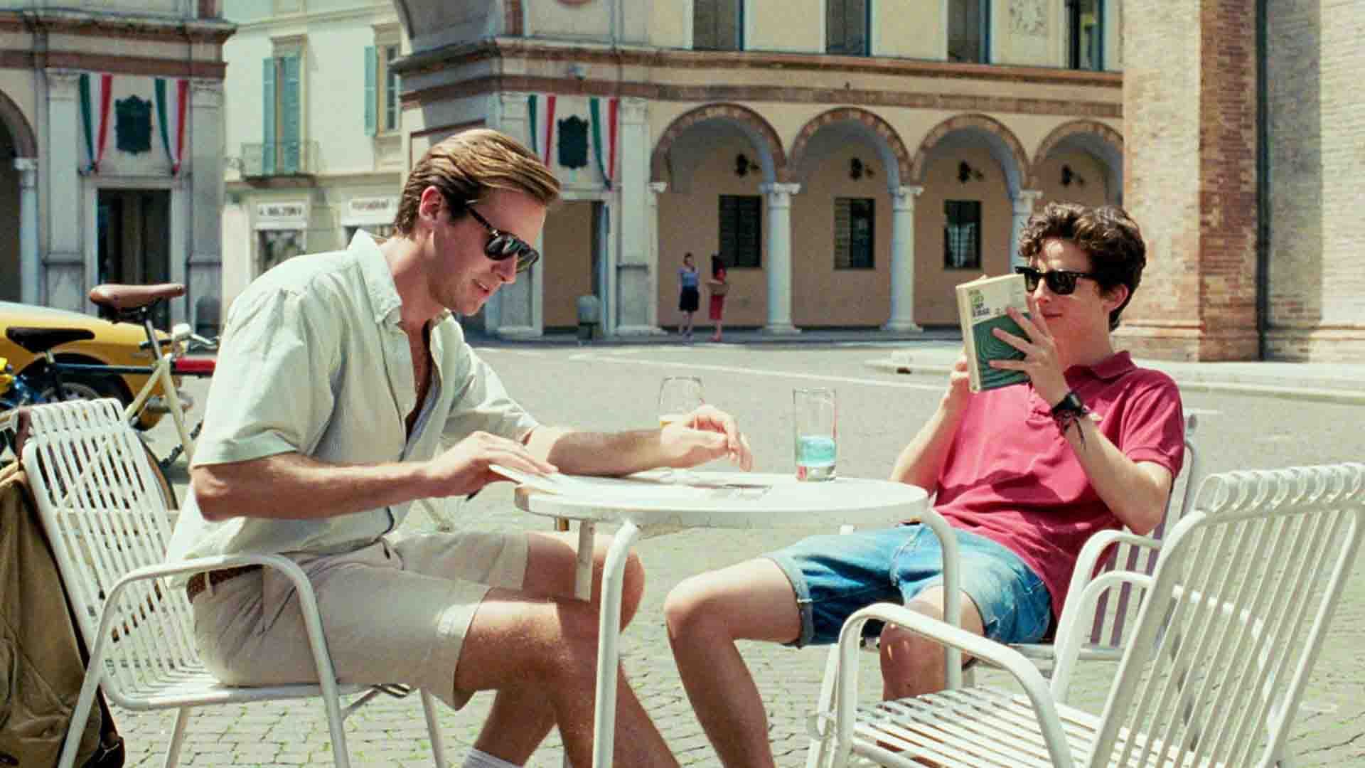 تیموتی شالامی و آرمی همر در فیلم Call Me by Your Name