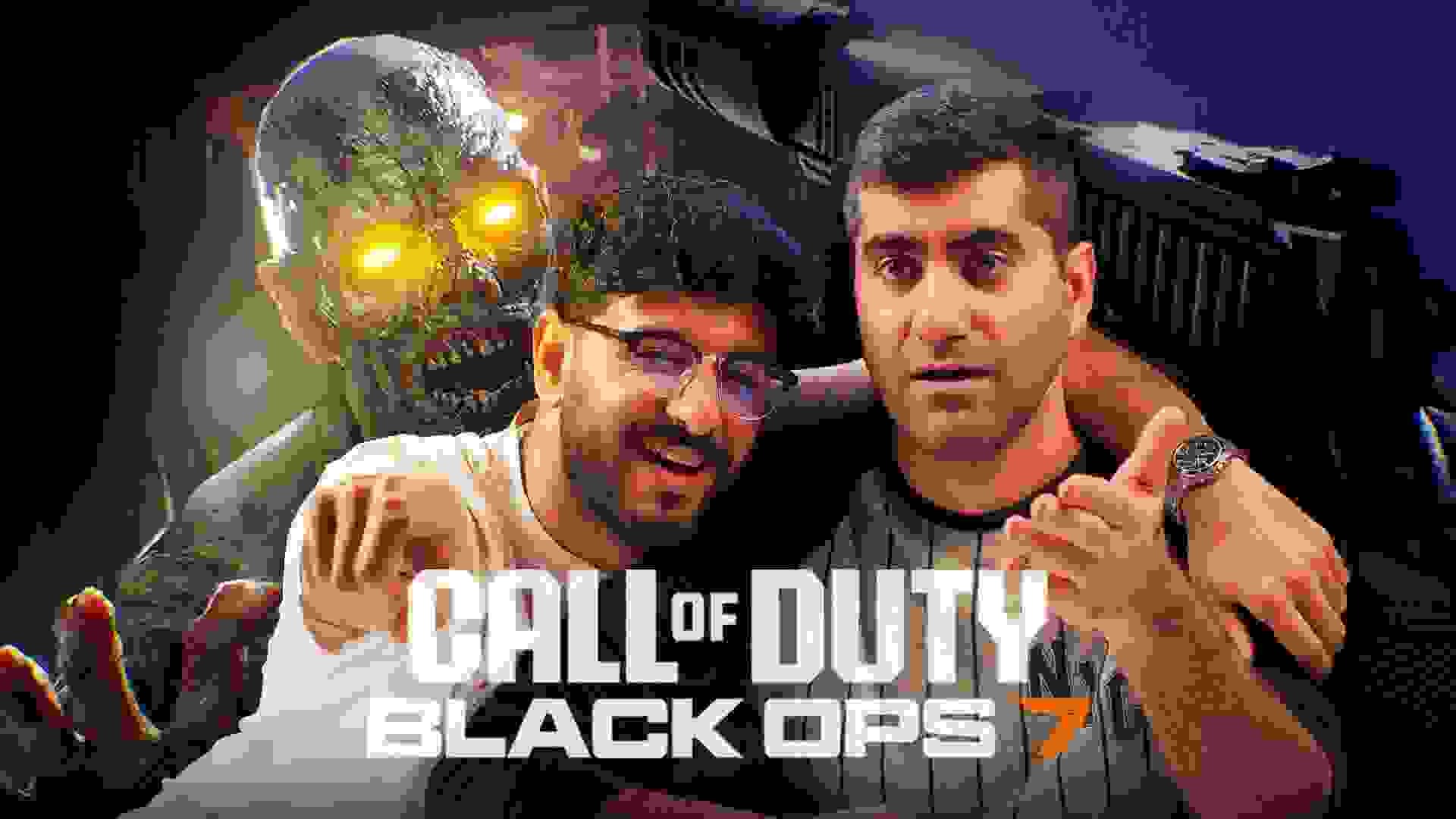 آرائیس و فرزین روی کاور نیم نگاه بازی کال آو دیوتی بلک آپس ۷